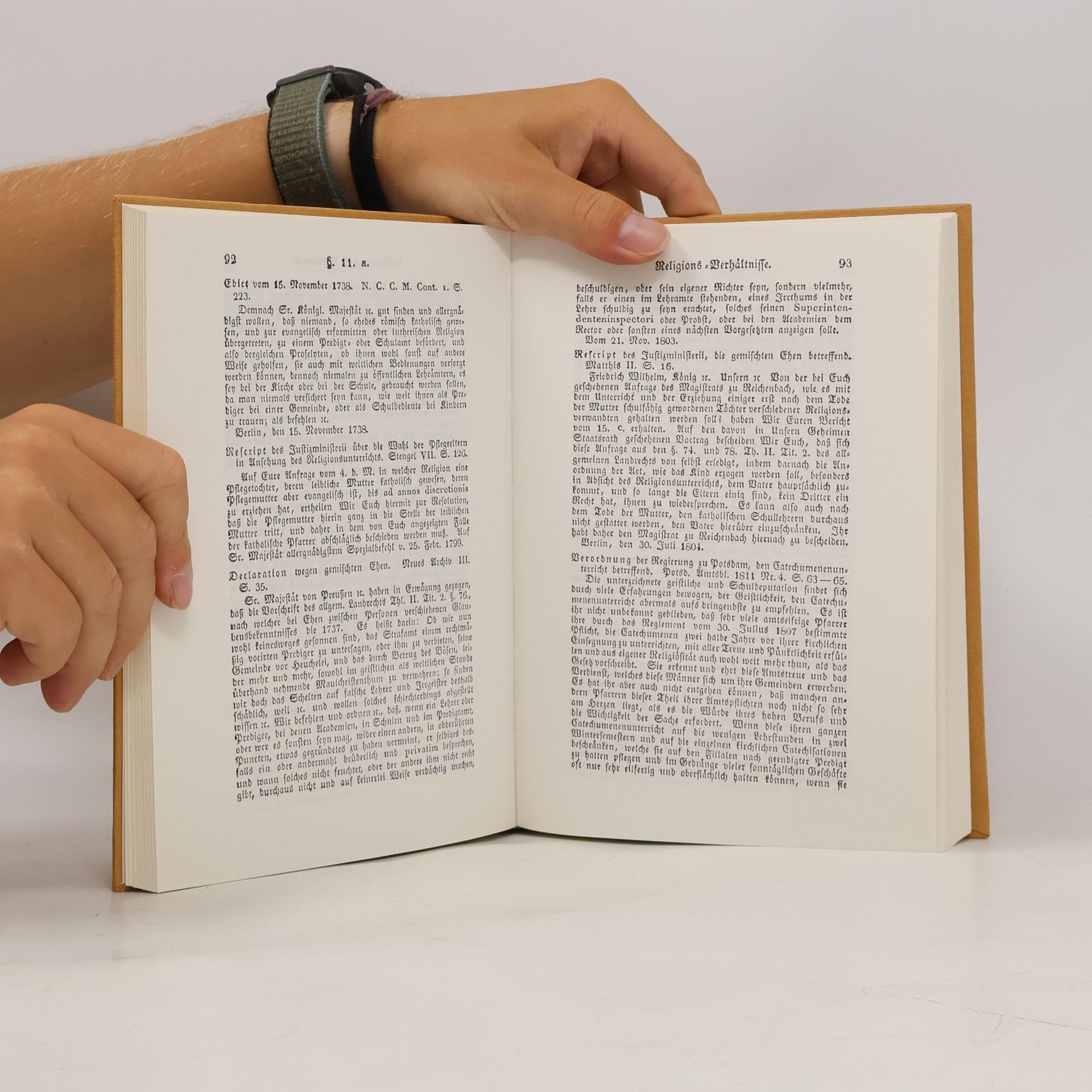 Johann Daniel Ferdinand Neigebaur Sammlung der auf den oeffentlichen Unterricht in den Königl. Preussischen Staaten sich beziehenden Gesetze und Verordnungen