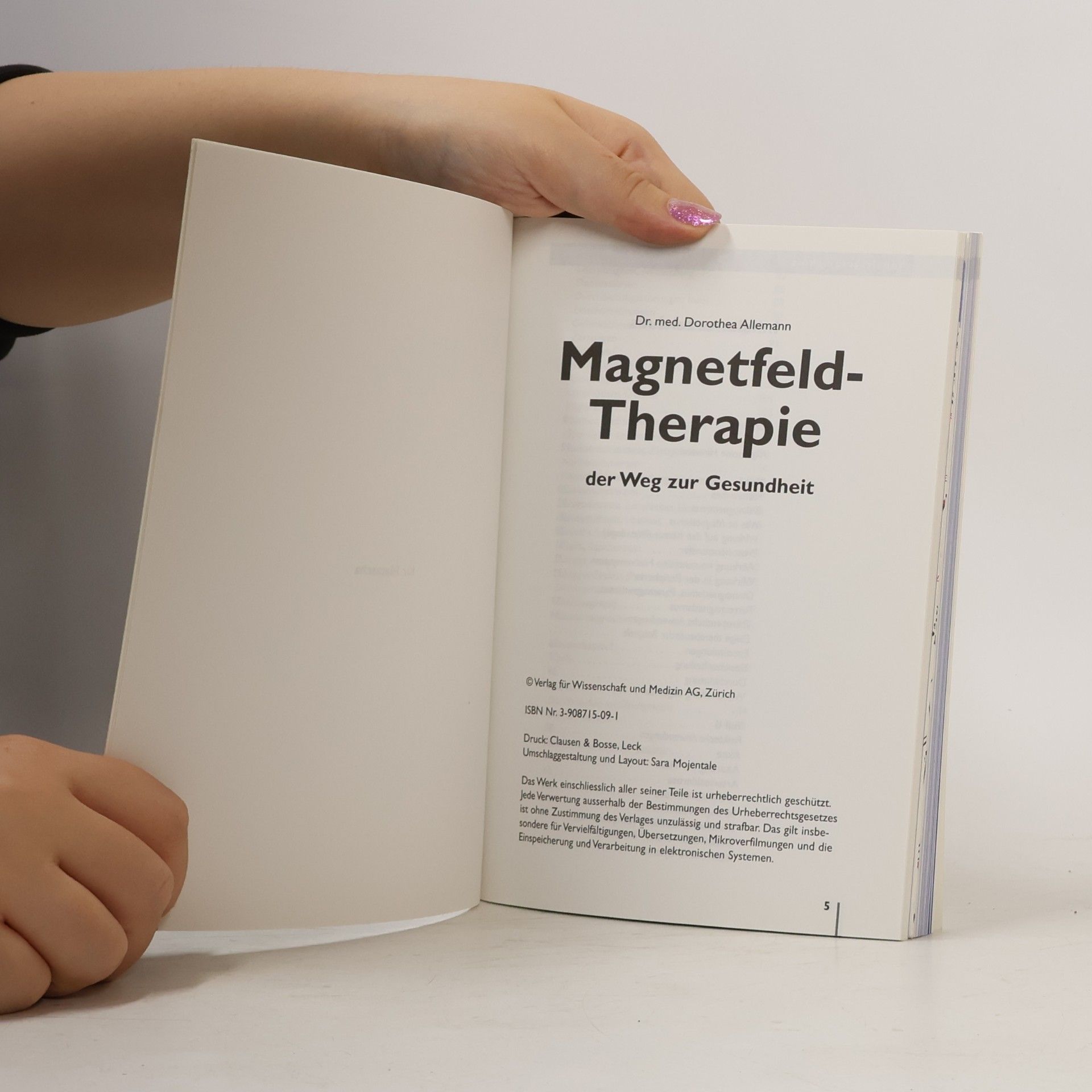 Dorothée Allemann Magnetfeld-Therapie