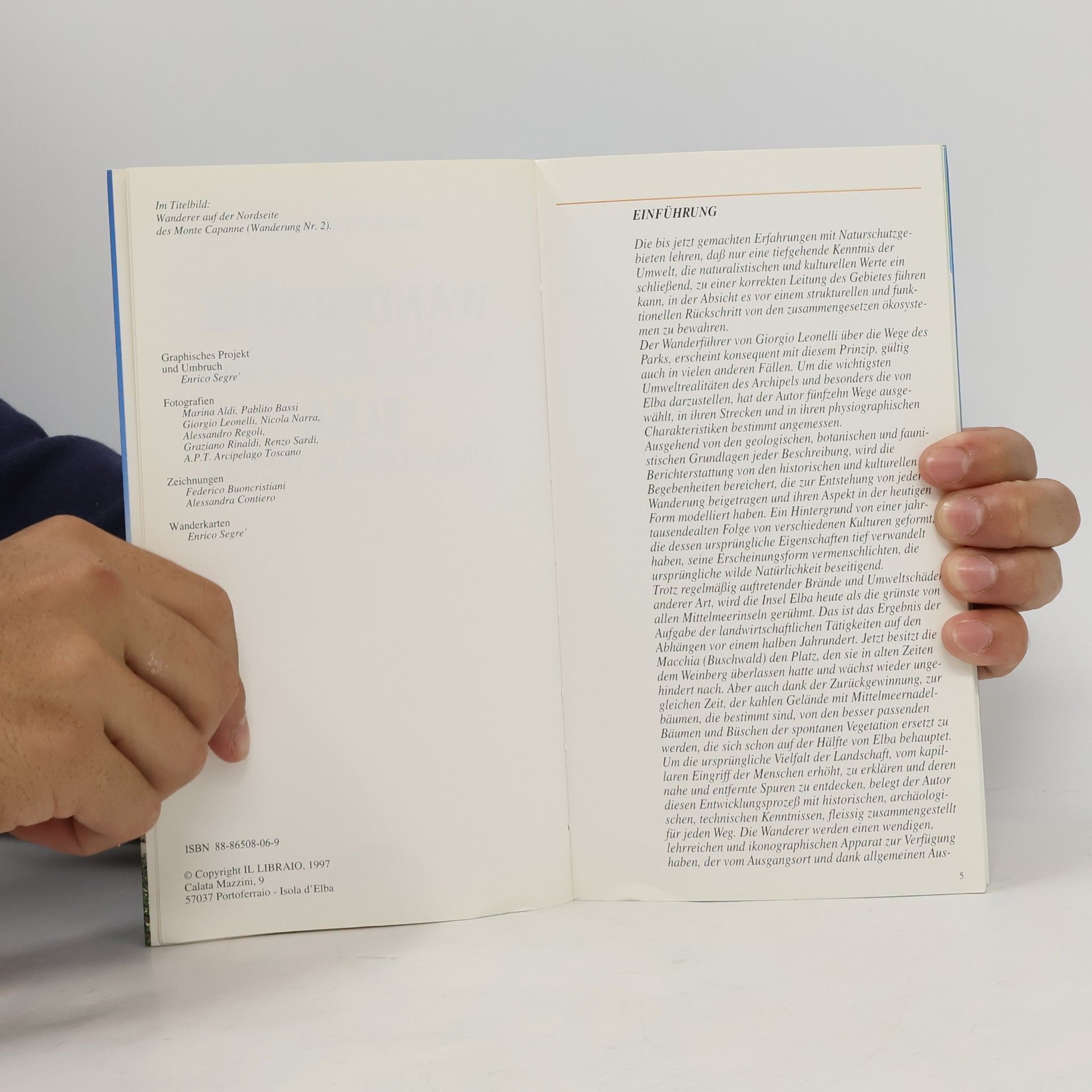 Giorgio Leonelli WANDERWEGE DES NATIONALPARKS DES TOSKANISCHEN ARCHIPELS