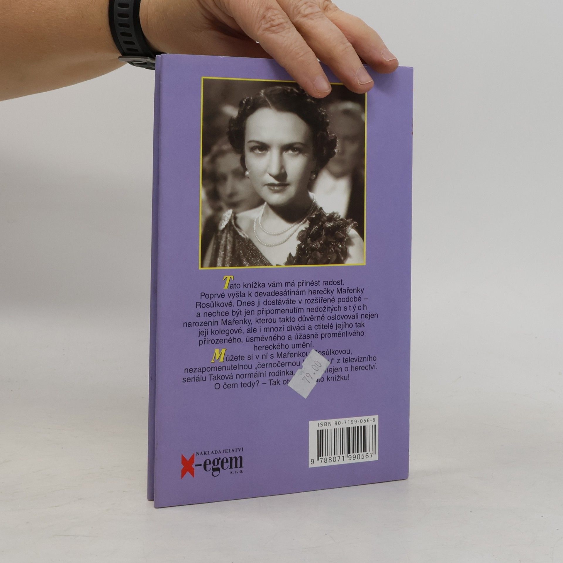 Marie Rosůlková Sluníčko Mařenka Rosůlková