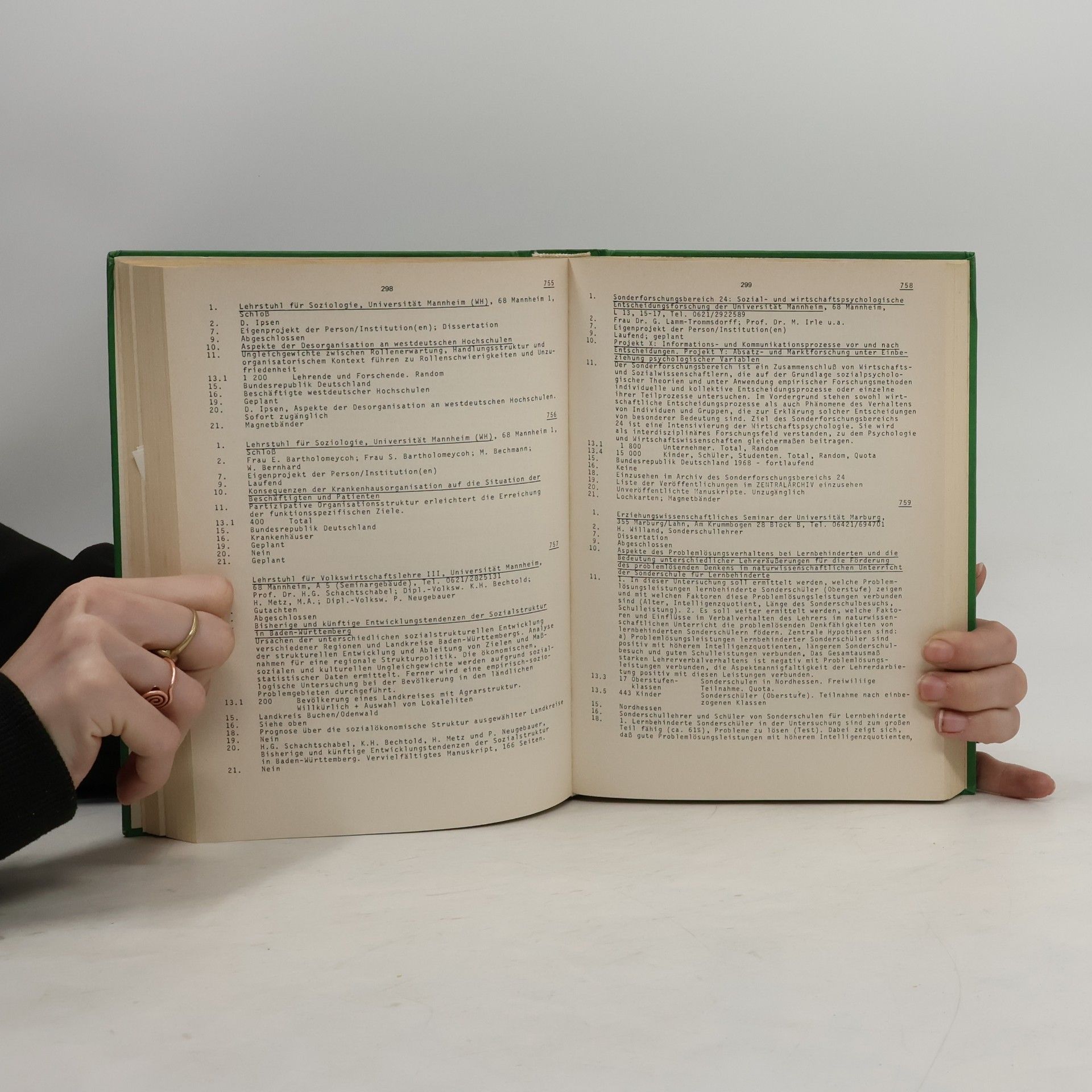 Thomas A. Herz Empirische Sozialforschung 1972