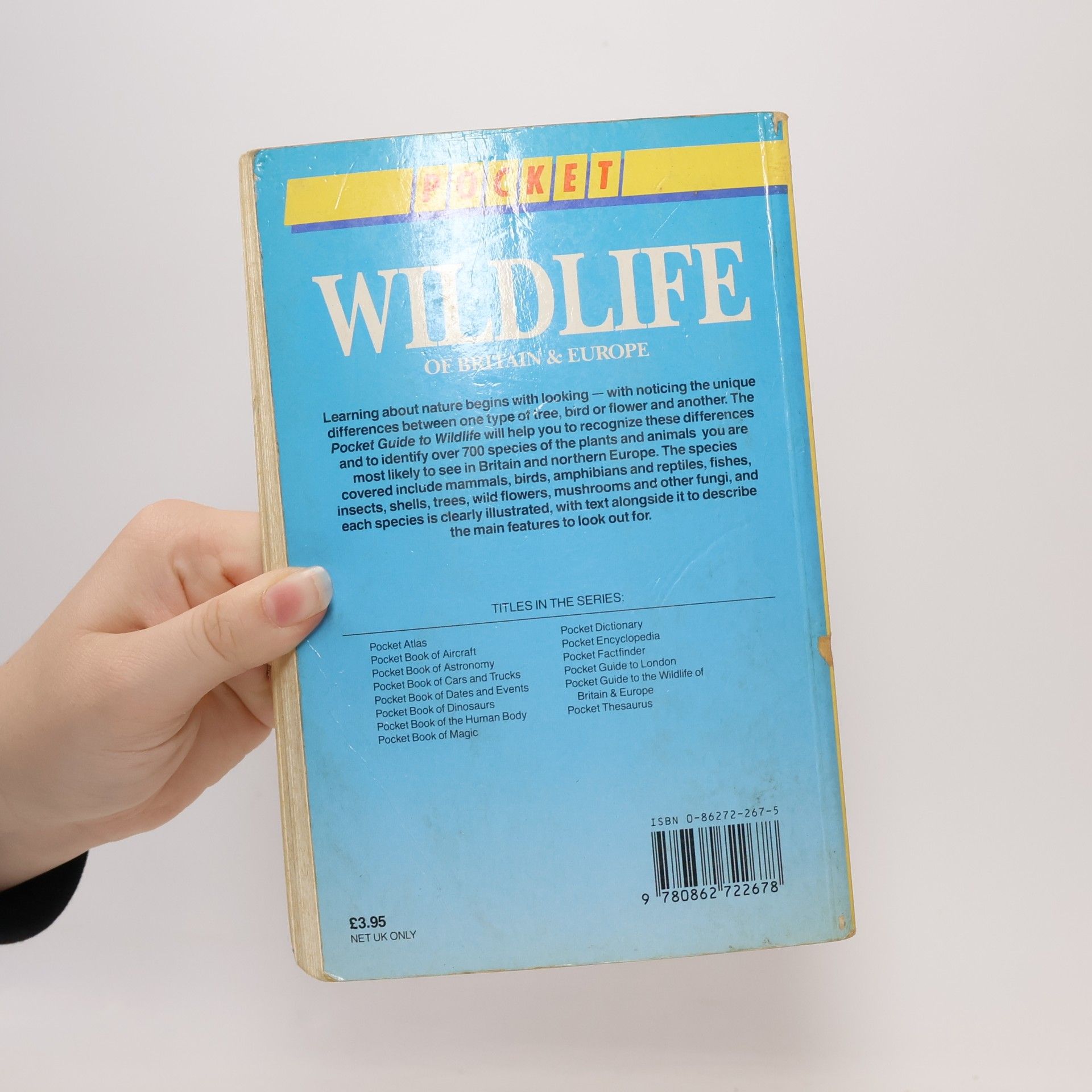 Jeanette Harris Kingfisher Pocket Books: Pocket Guide to the Wildlife of Britain & Europe