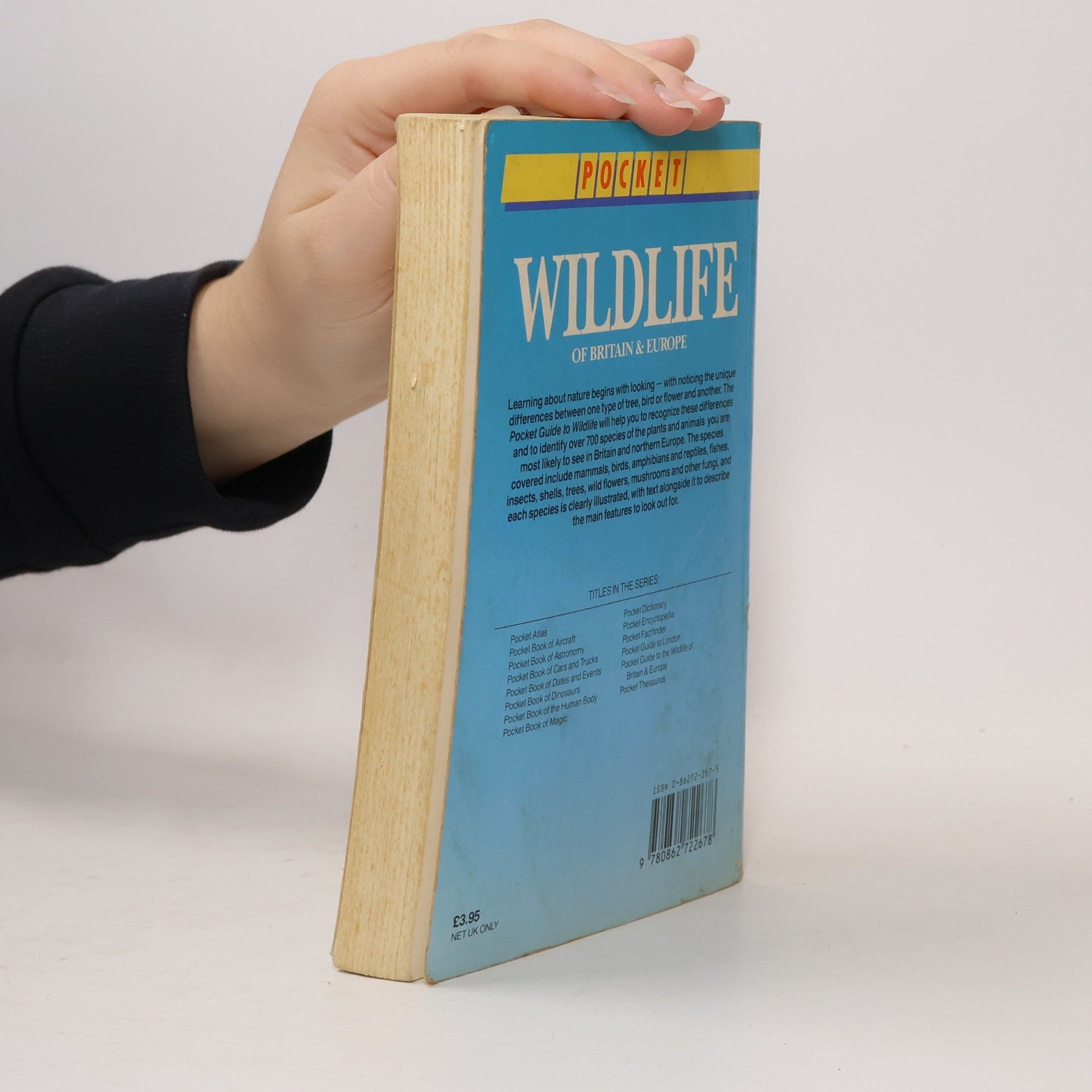 Jeanette Harris Kingfisher Pocket Books: Pocket Guide to the Wildlife of Britain & Europe