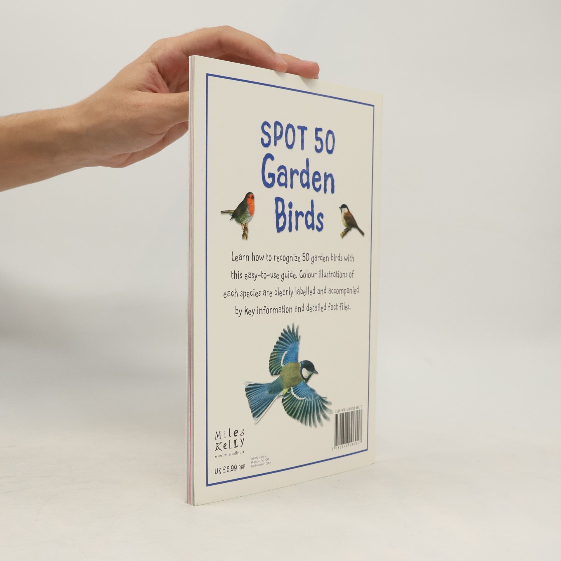 Bedoyere Camilla Spot 50 Garden Birds
