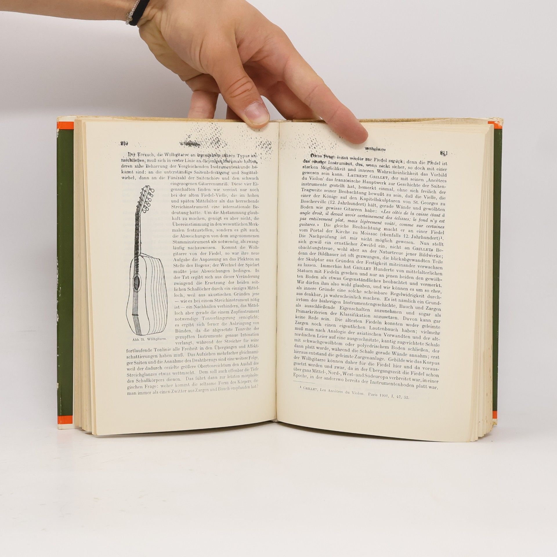 Curt Sachs Handbuch der Musikinstrumentenkunde