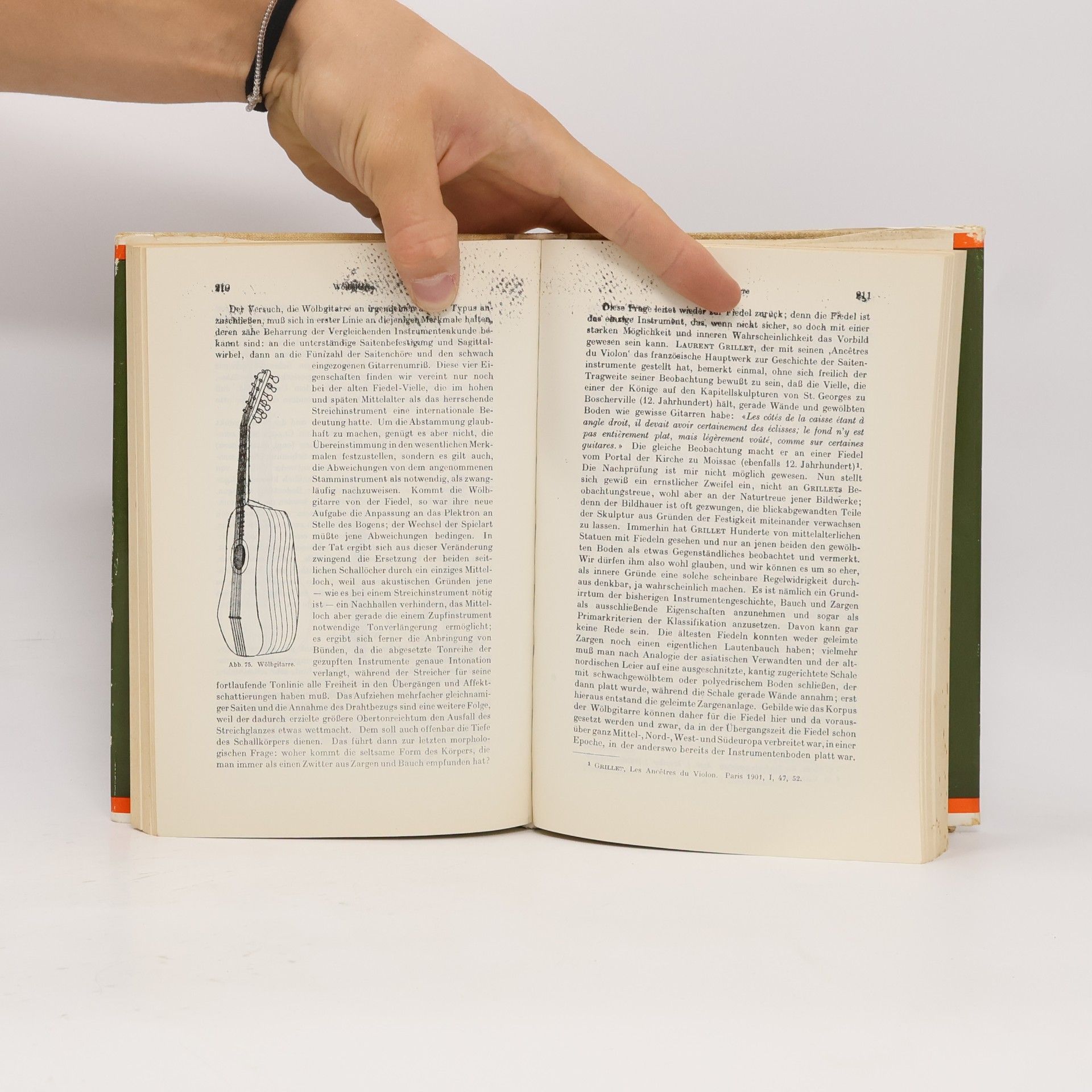 Curt Sachs Handbuch der Musikinstrumentenkunde
