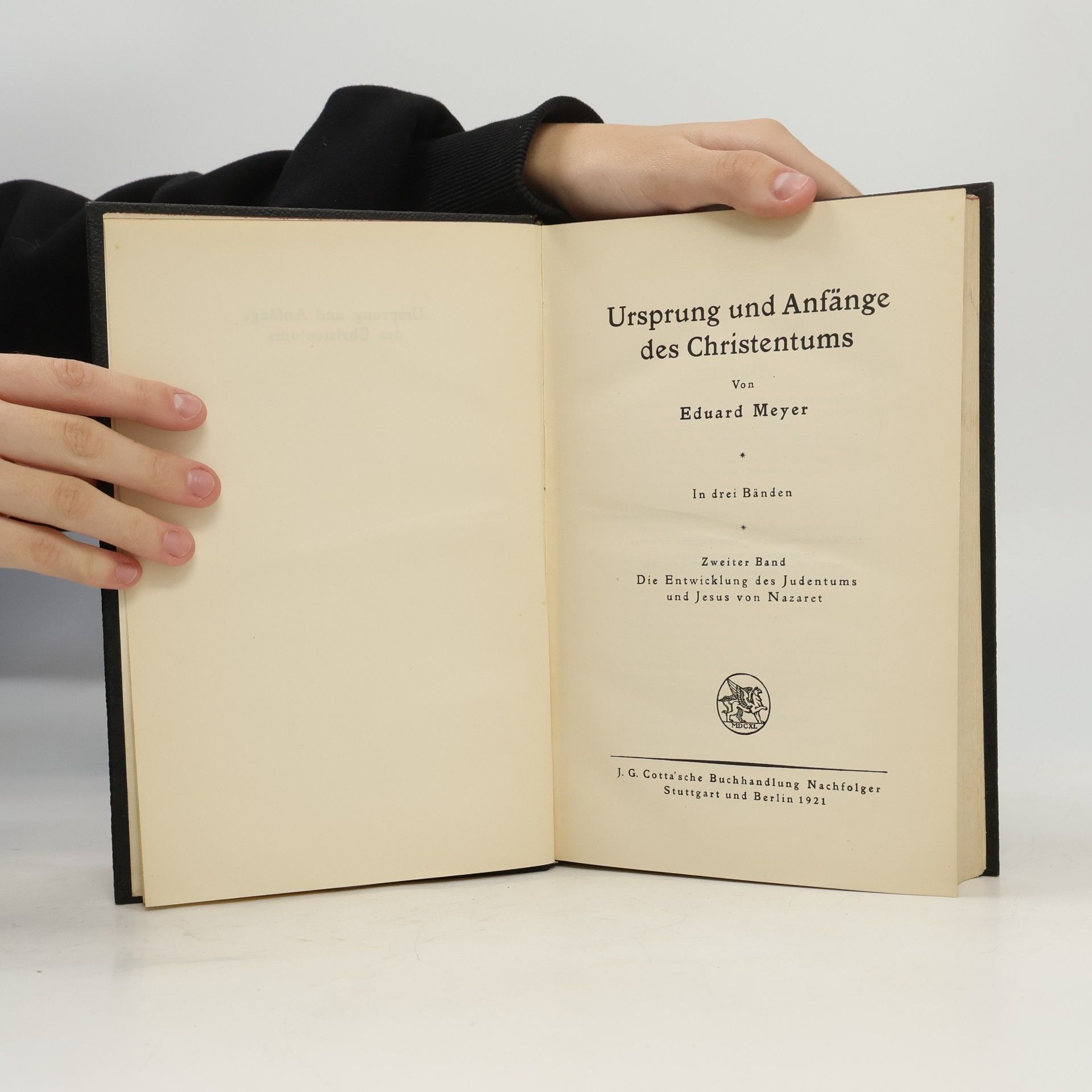 Eduard Meyer Ursprung und Anfänge des Christentums