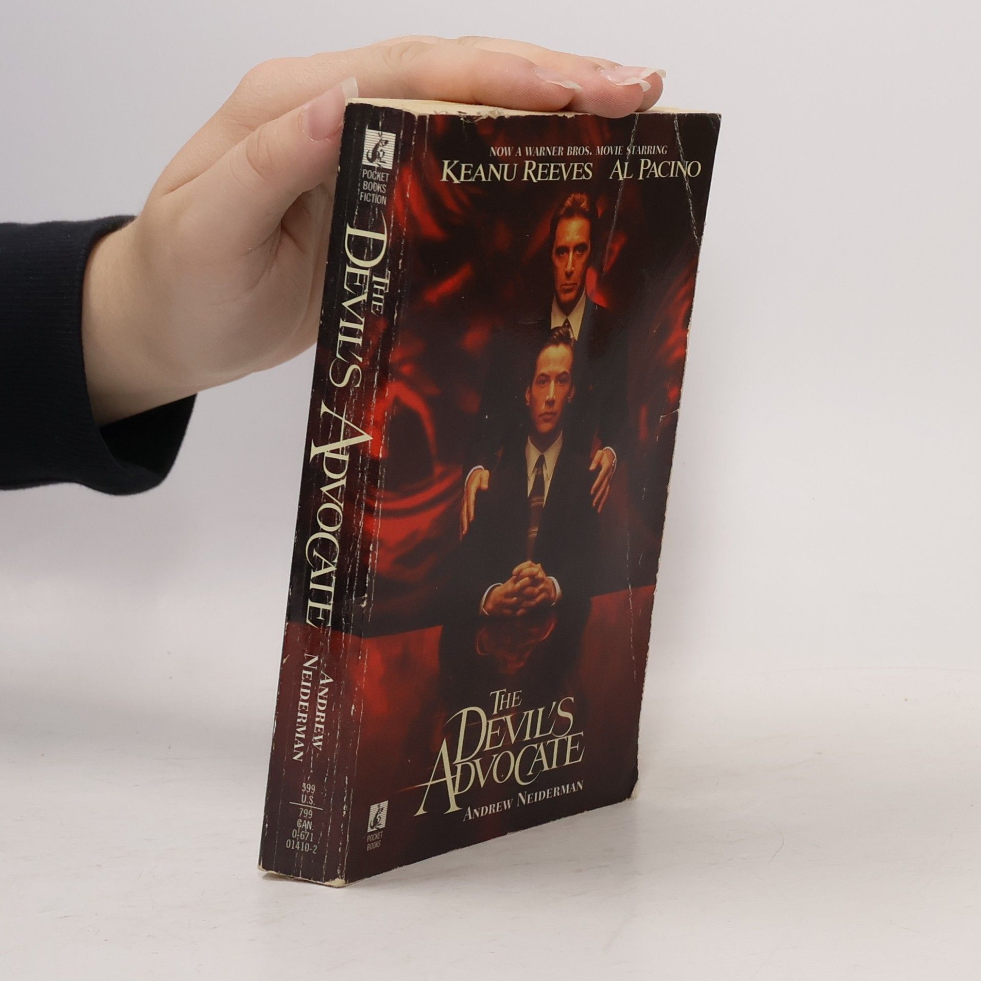 Andrew Neiderman The Devil's Advocate: Now A Warner Bros. Movie Starring Keanu Reeves Al Pacino