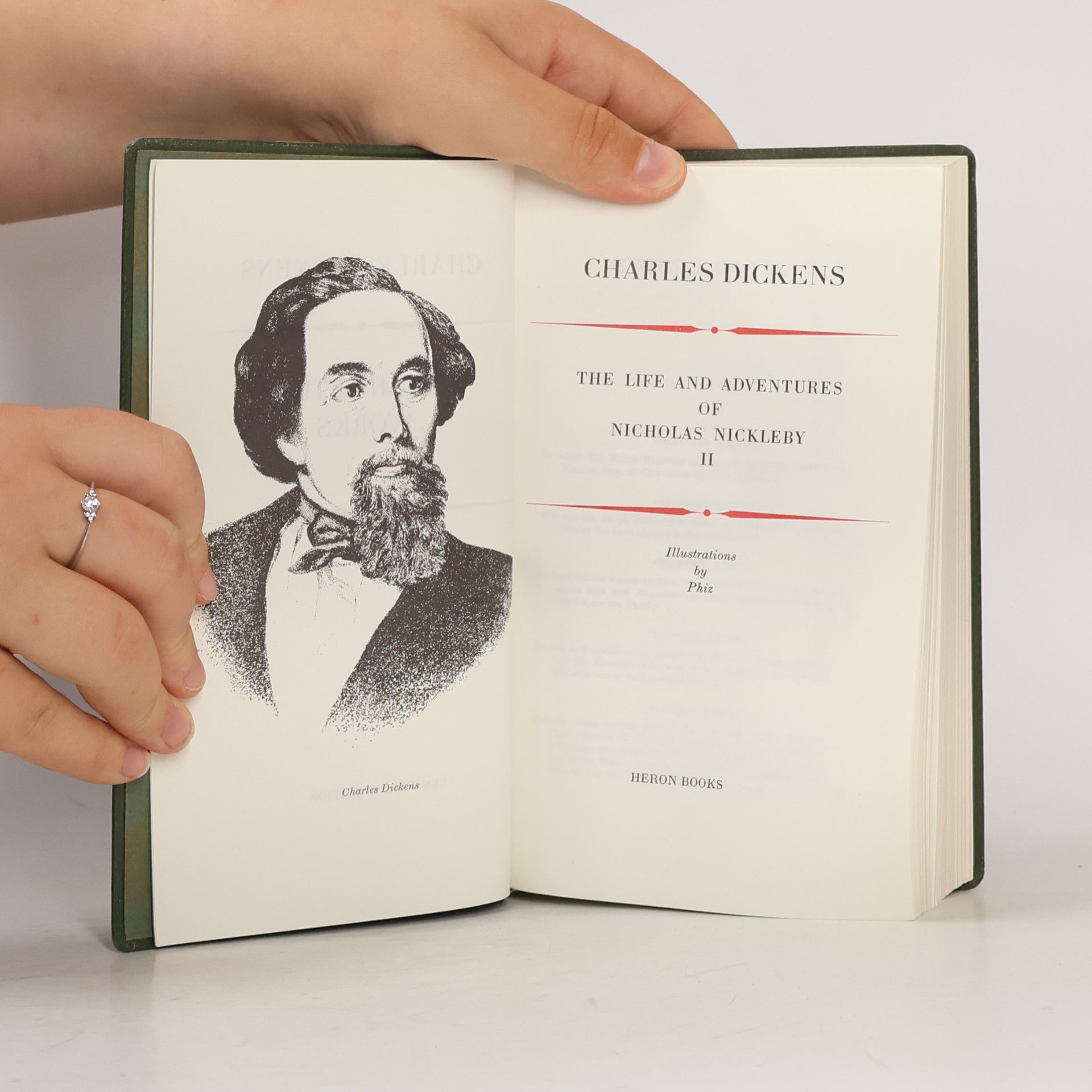 Charles Dickens The Life and Adventure of Nicholas Nickleby II.