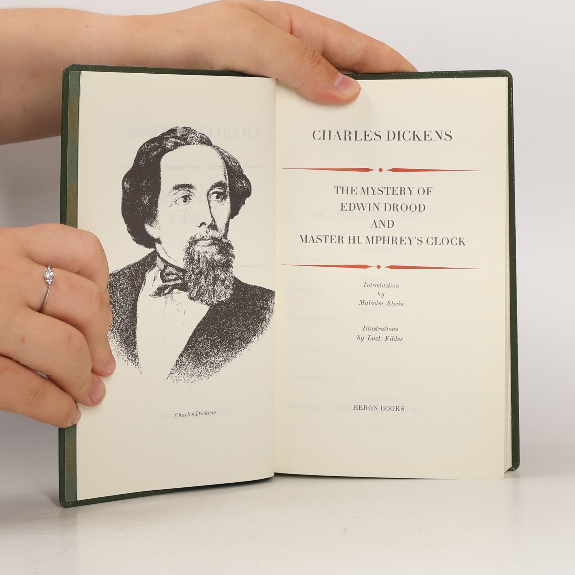 Charles Dickens The Mystery of Edwin Drood and Master Humphrey's Clock