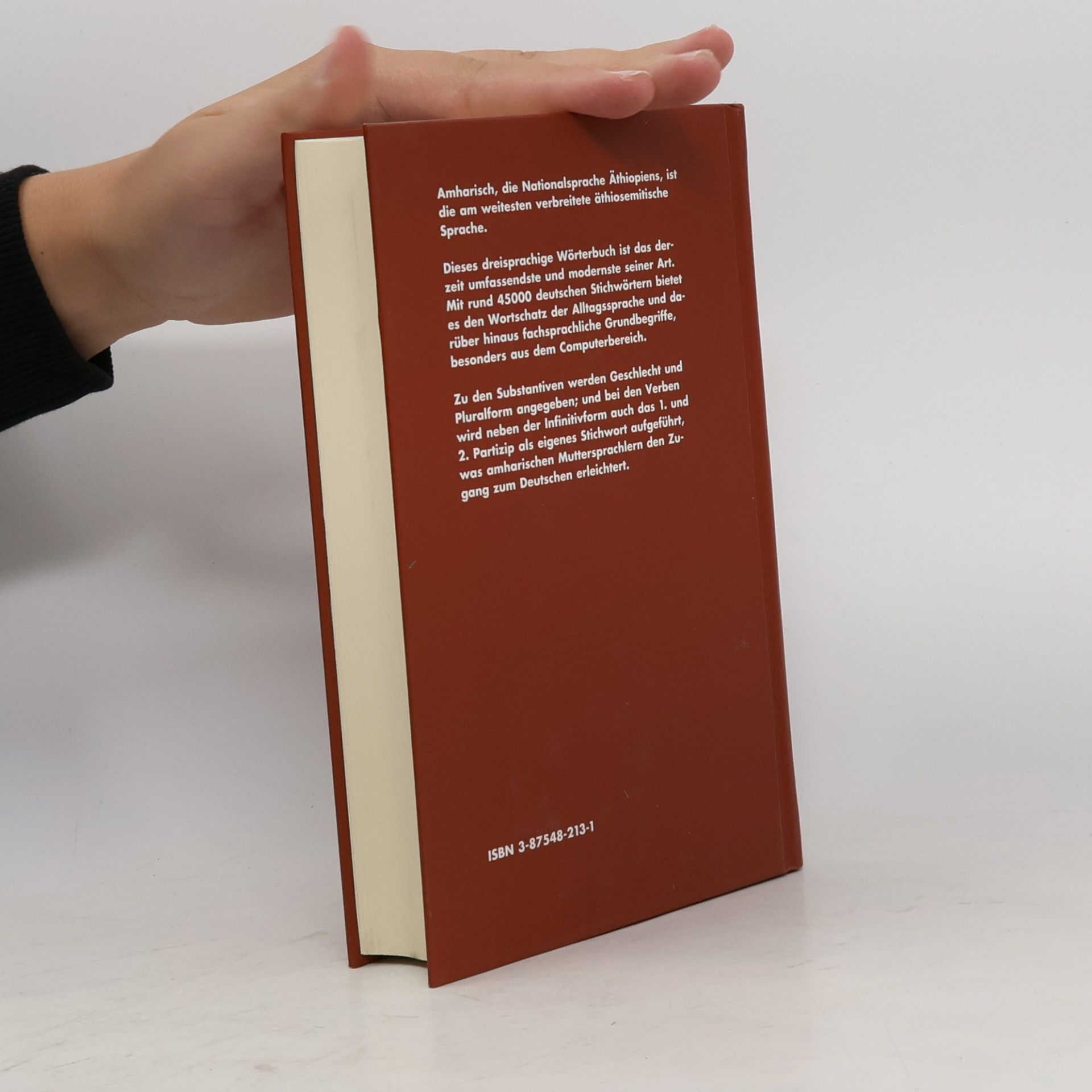 Dawit Berhanu Wörterbuch Deutsch-Amharisch-Englisch: Mit rund 45.000 deutschen Stichwörtern