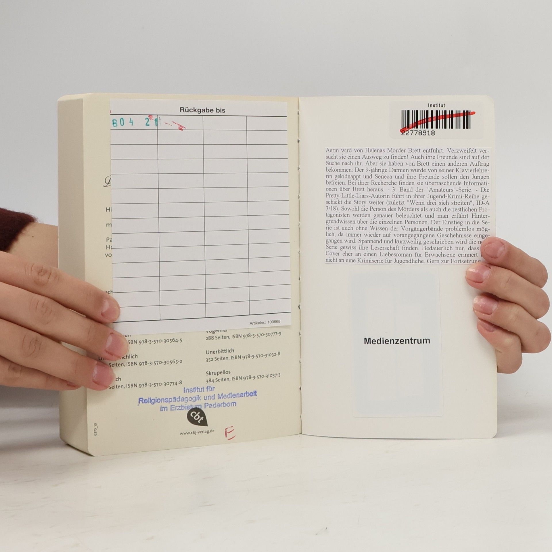 Sara Shepard THE AMATEURS - Wer anderen eine Grube gräbt