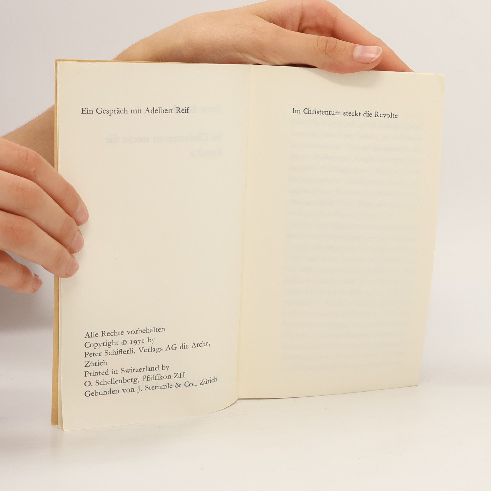 Ernst Bloch Im Christentum steckt die Revolte