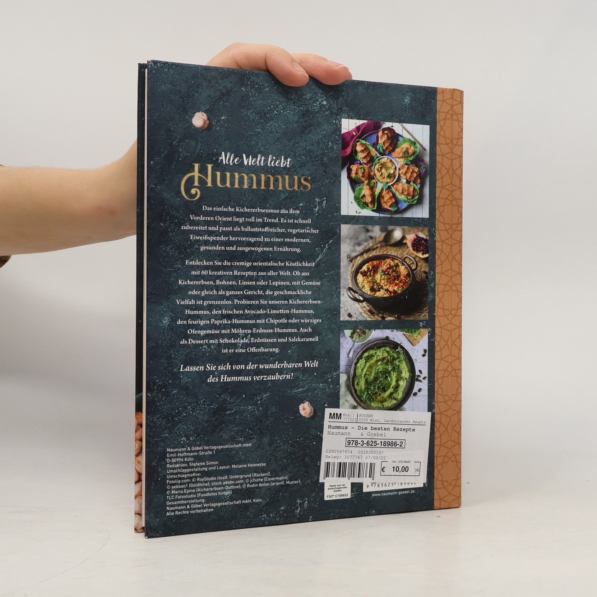 Autorenkollektiv Hummus. Die besten Rezepte mit Kichererbsen, Linsen & Co.