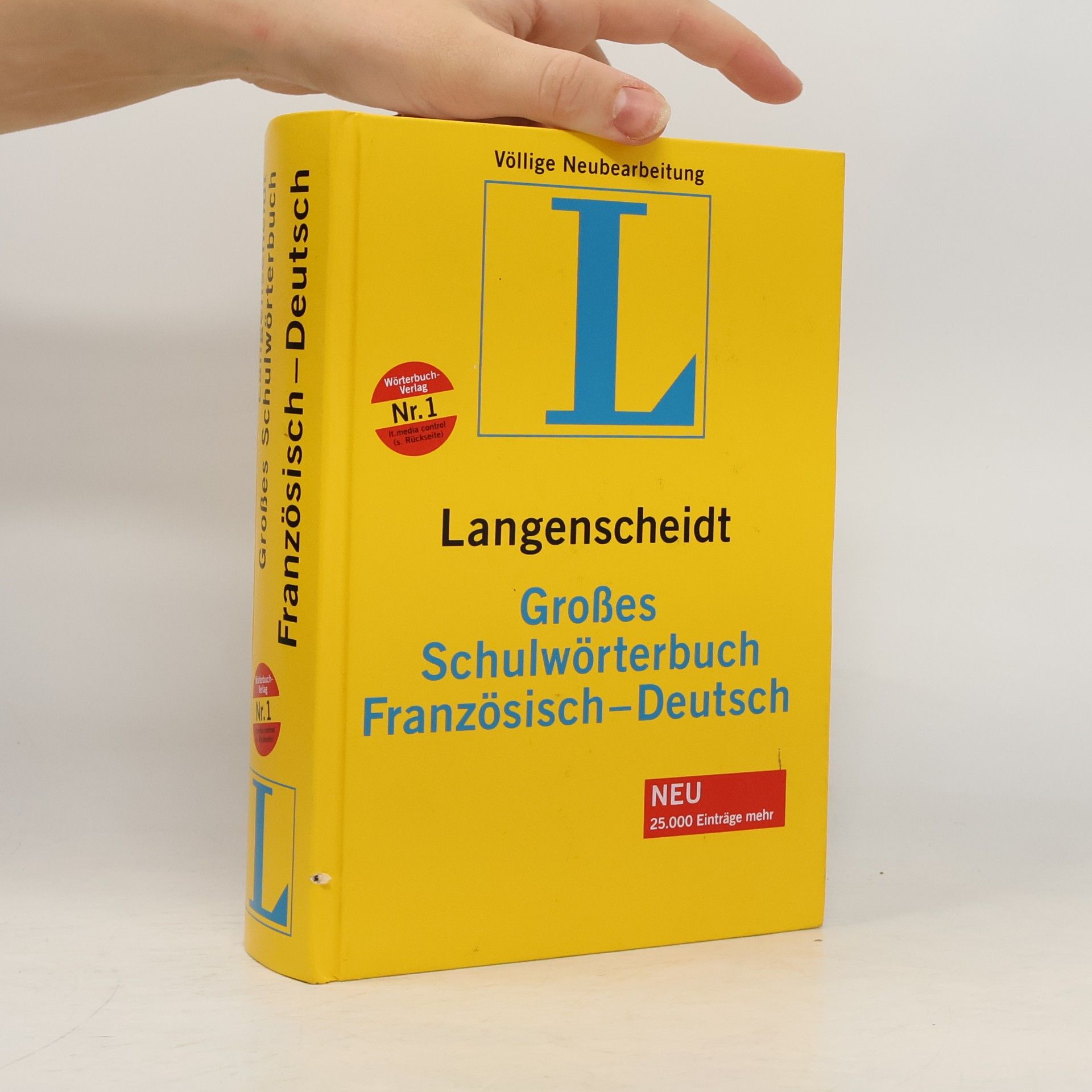 Autorenkollektiv Langenscheidt. Großes Schulwörterbuch Französisch-Deutsch