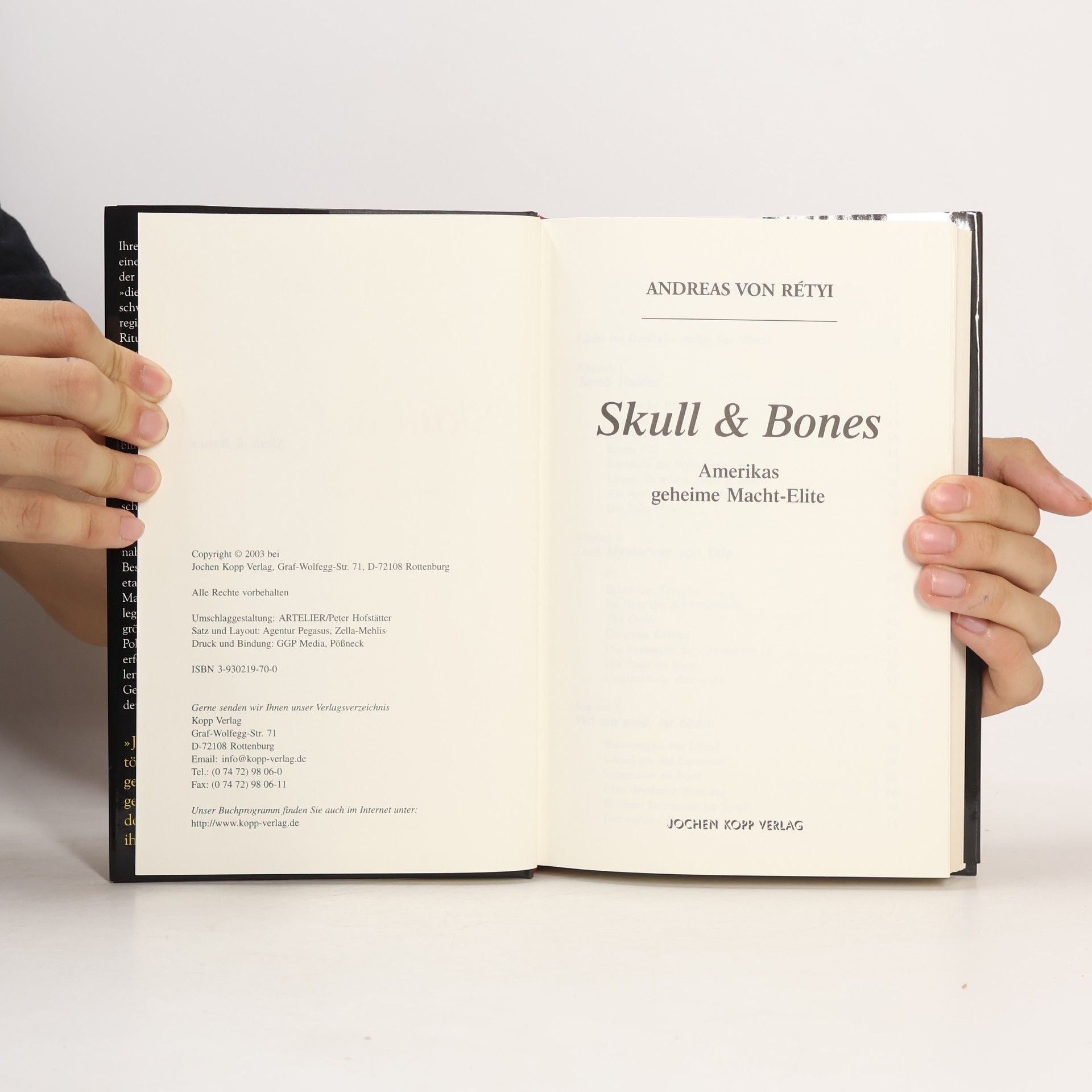 Andreas von Rétyi Skull & Bones
