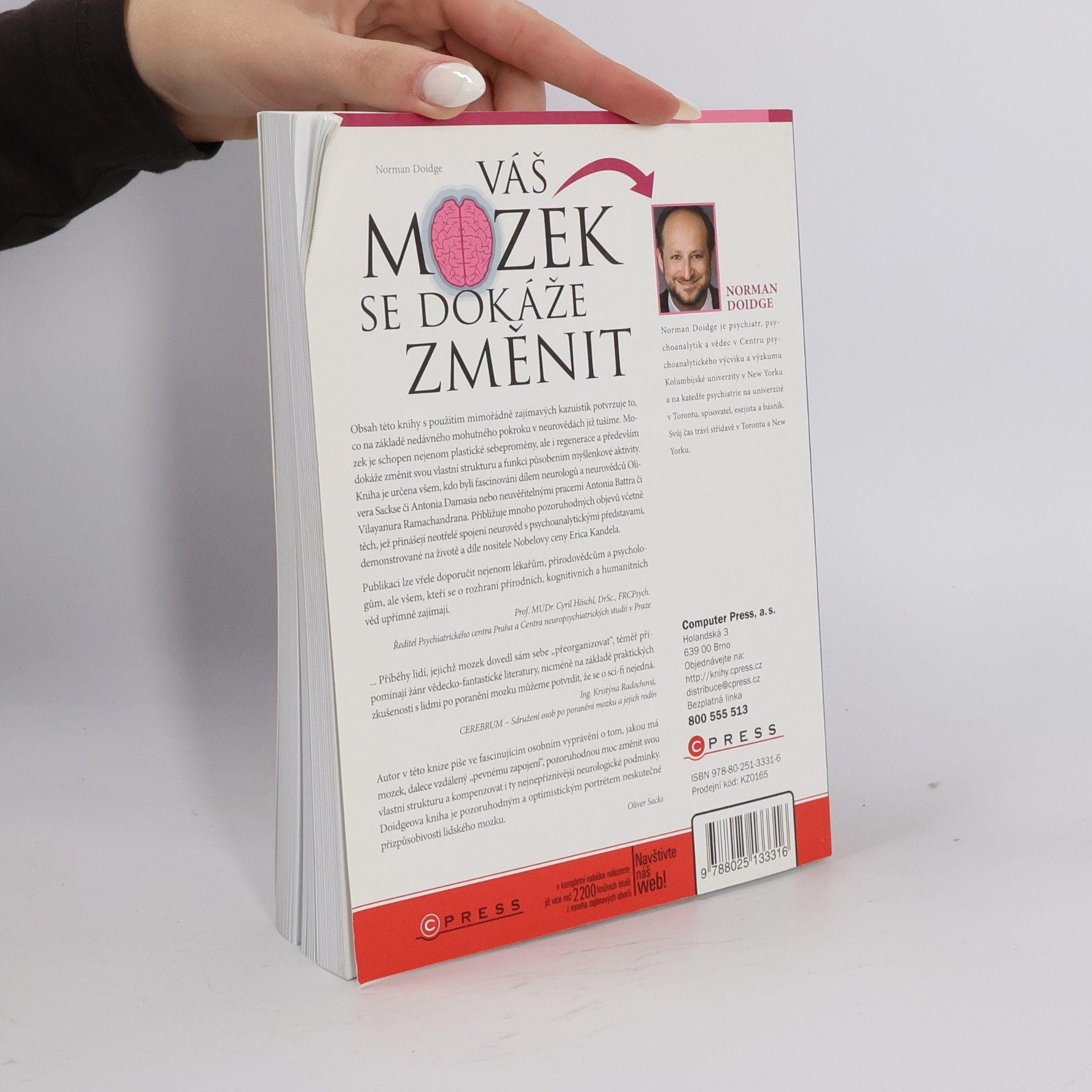 Norman Doidge Váš mozek se dokáže změnit