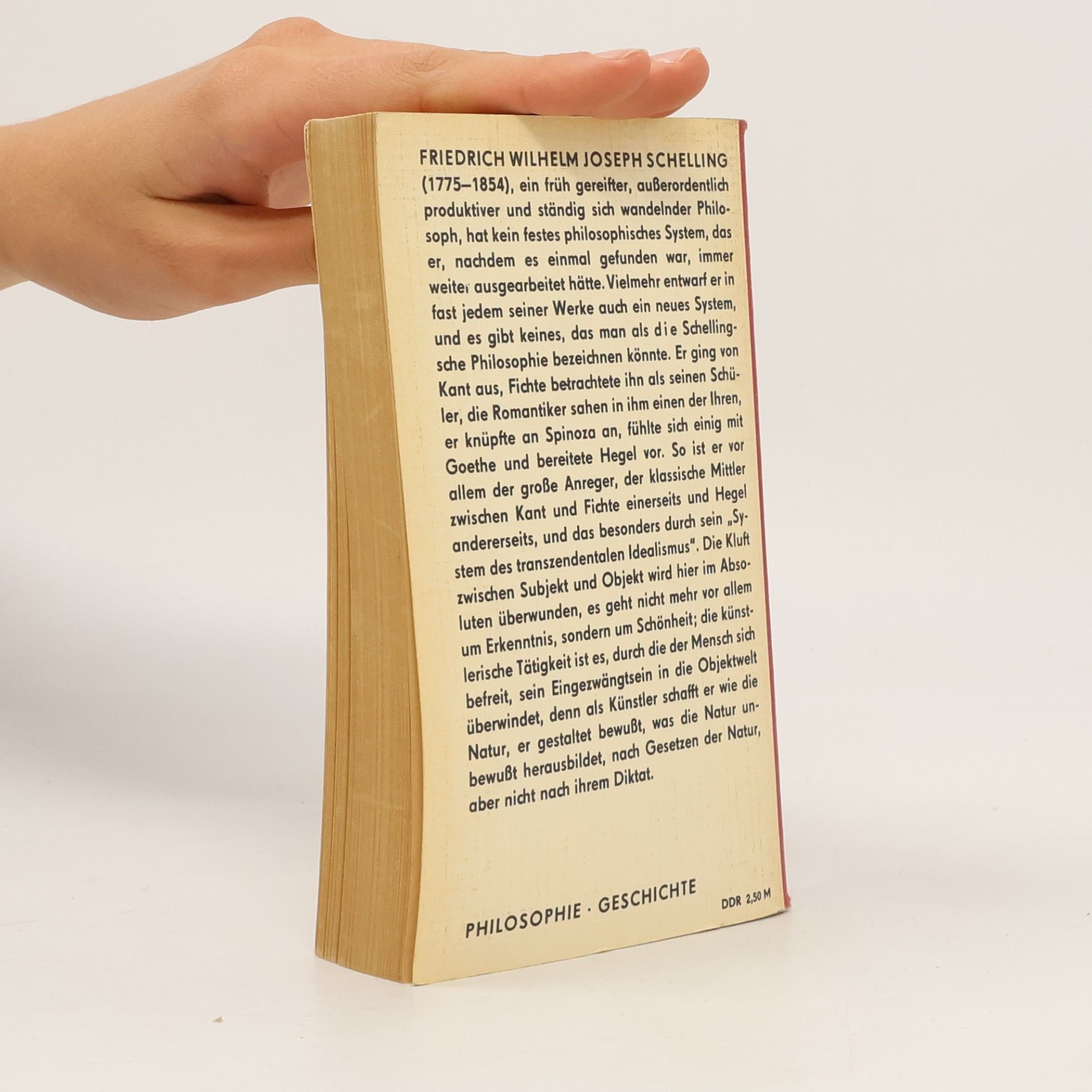 Friedrich Wilhelm Joseph Schelling Universal Bibliothek, System des transzendentalen Idealismus