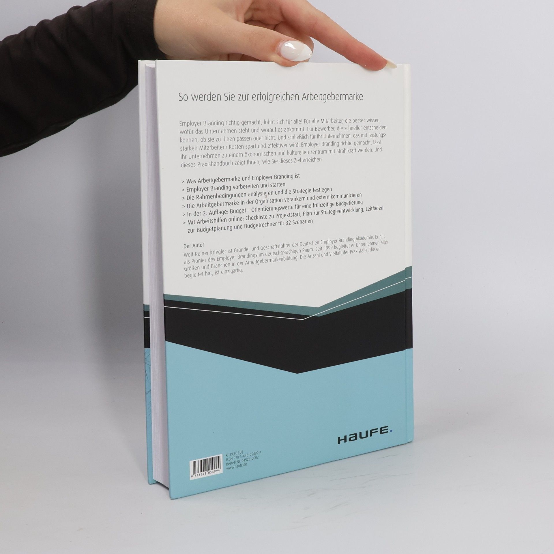 Wolf Reiner Kriegler Praxishandbuch Employer-Branding