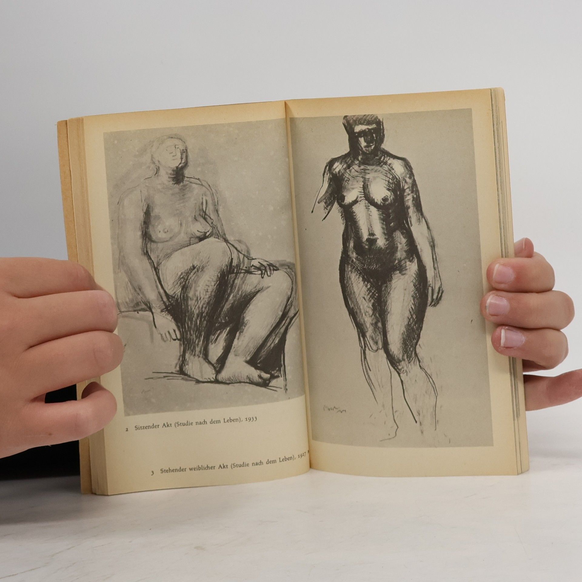Henry Moore Schriften und Skulpturen