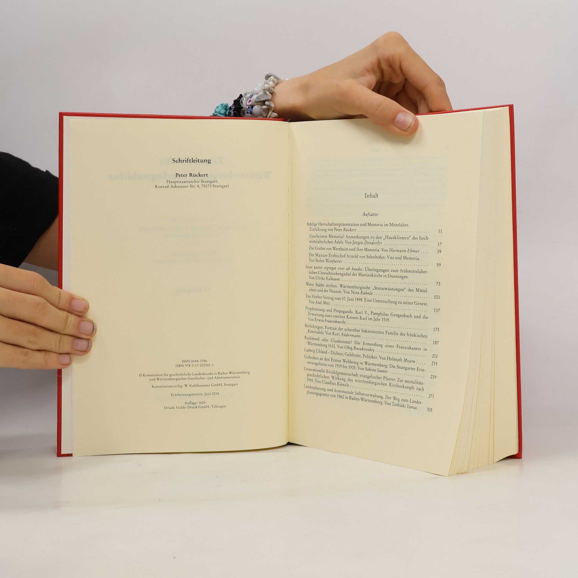 Zeitschrift für Württembergische Landesgeschichte