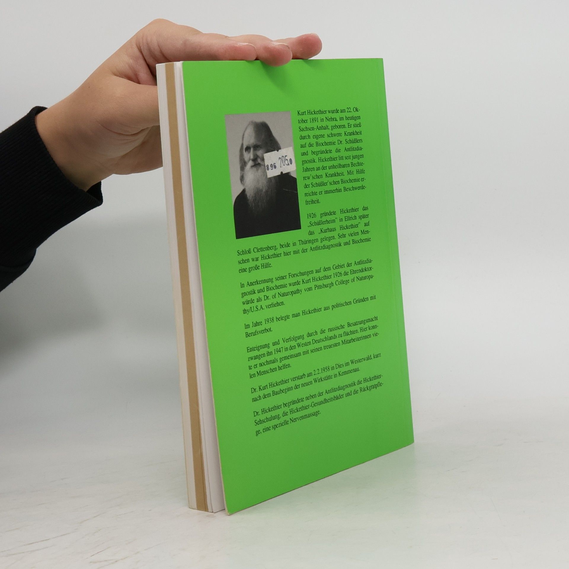 Kurt Hickethier Lehrbuch der Biochemie
