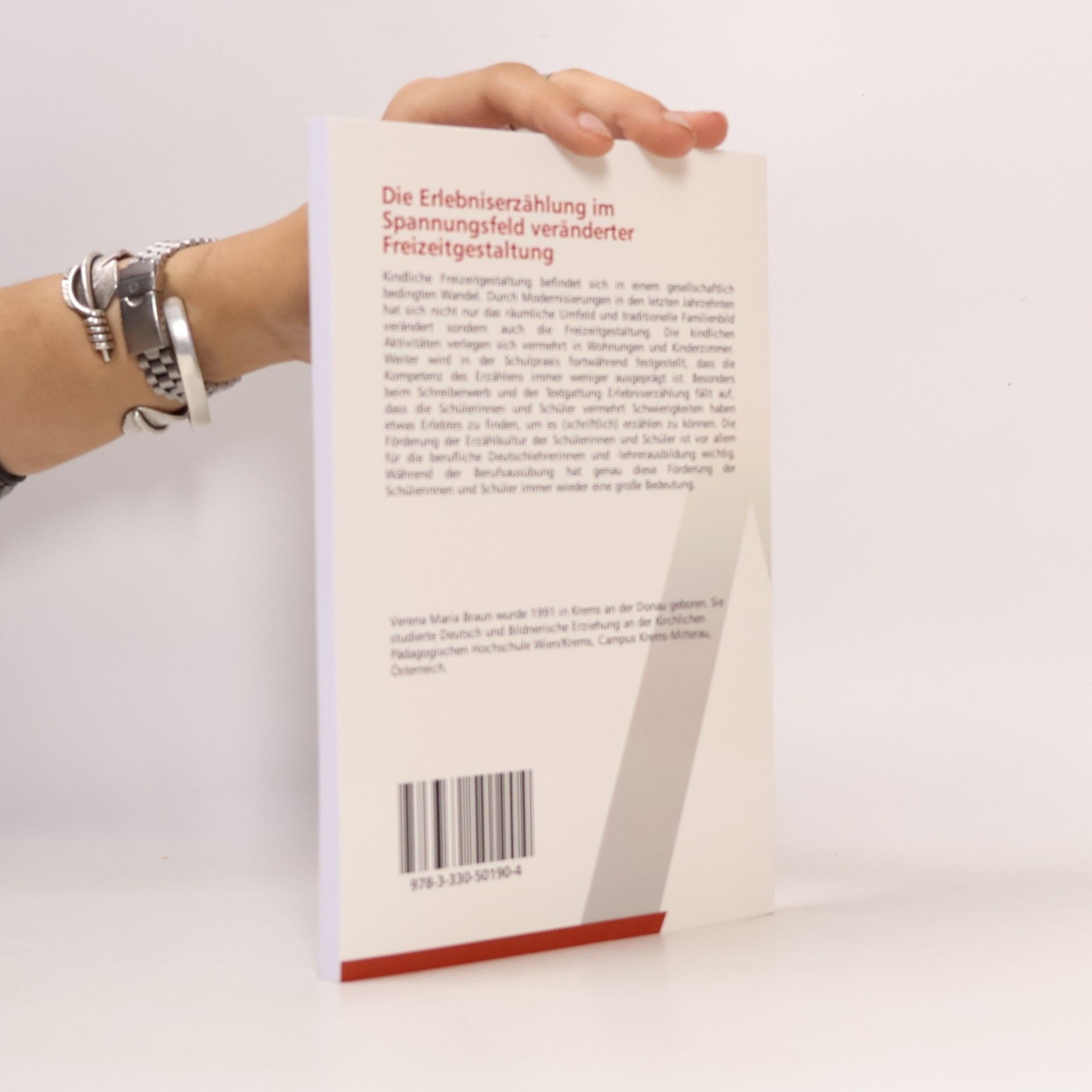 Verena Maria Braun Die Erlebniserzählung im Spannungsfeld veränderter Freizeitgestaltung