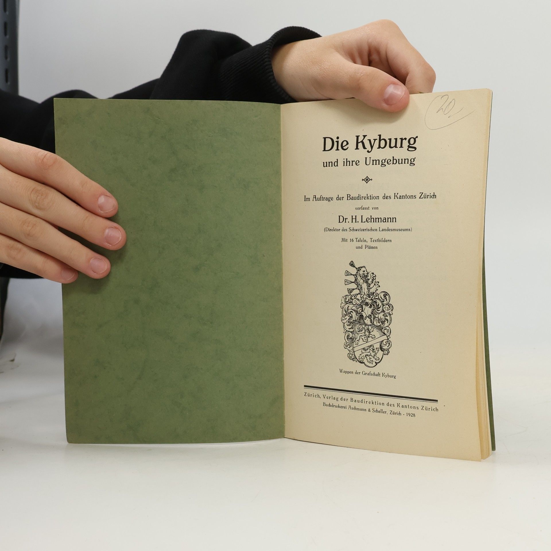 Dr. H. Lehmann Die Kyburg