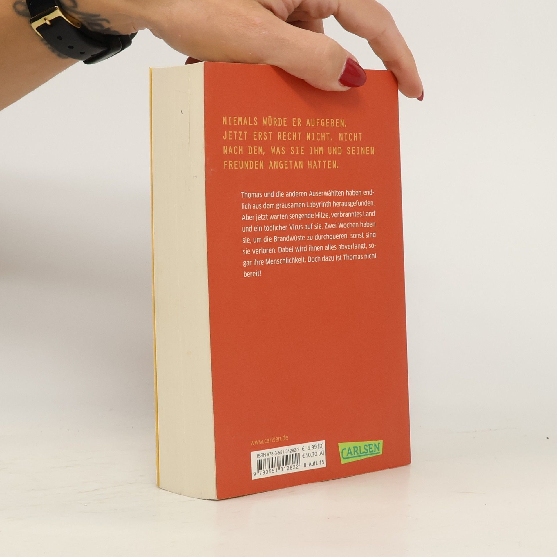 James Dashner Die Auserwählten in der Brandwüste