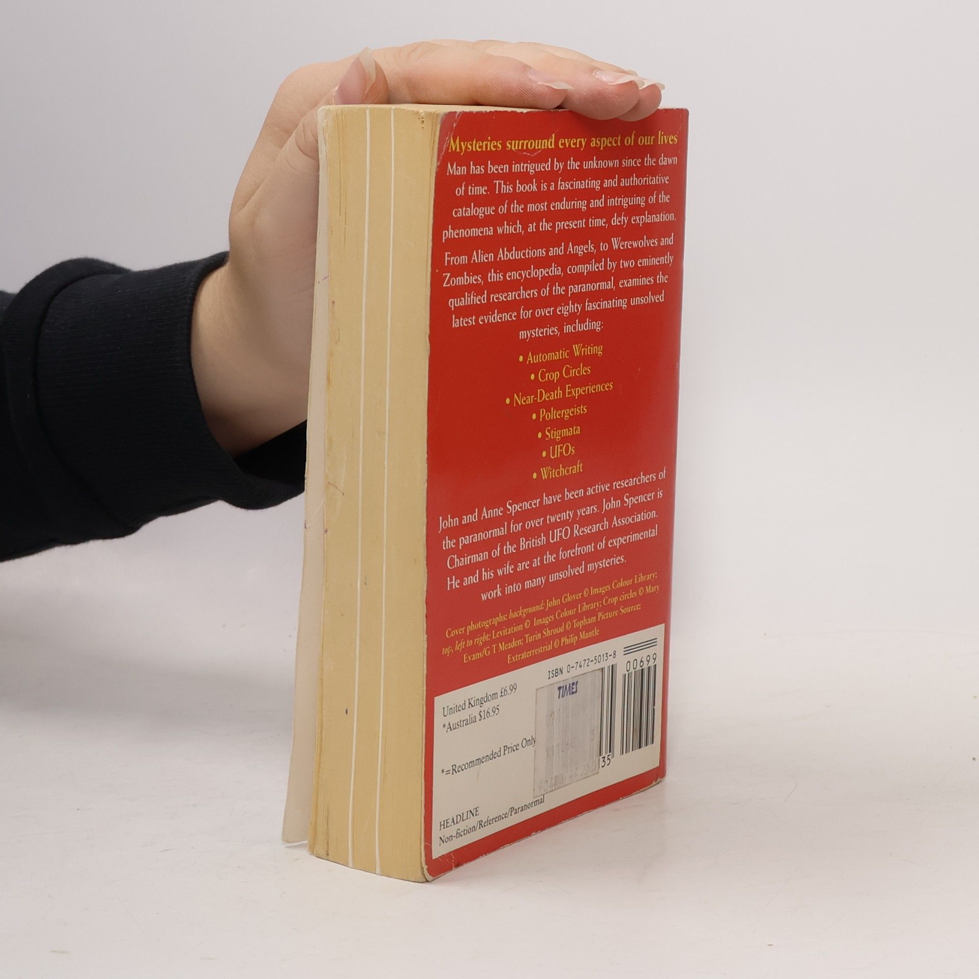 John Spencer The Encyclopedia of the World's Greatest Unsolved Mysteries