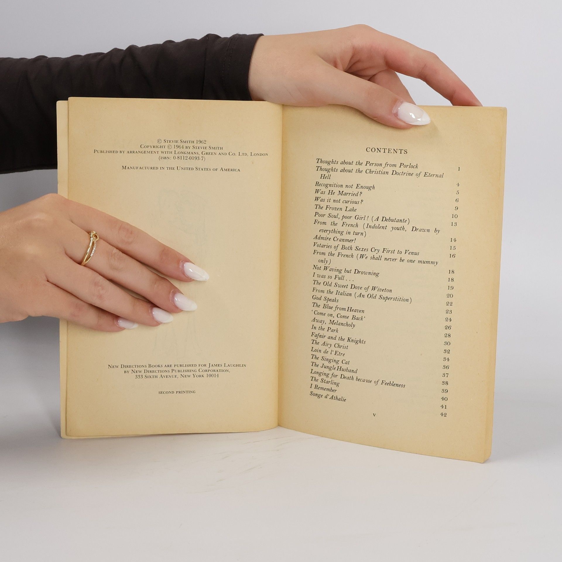 Stevie Smith Selected Poems of Stevie Smith