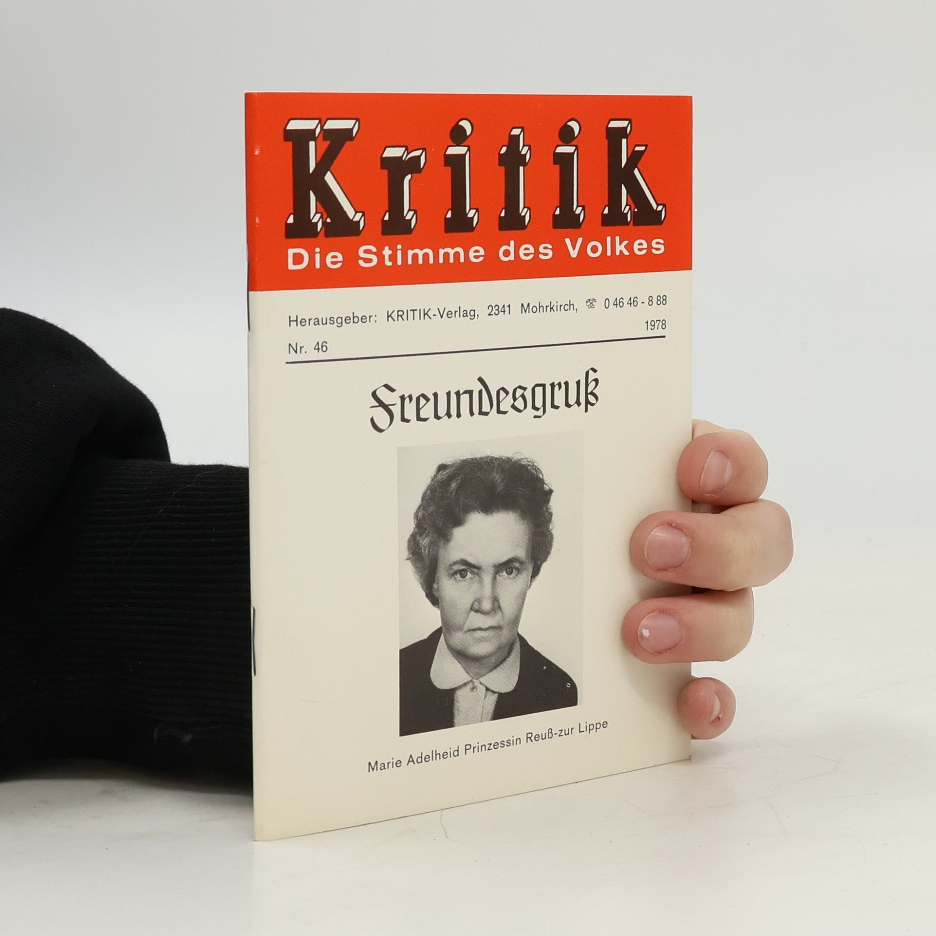 Kritik: Die Stimme des Volkes, Nr. 46 (1978) - Freundesgru&szlig;