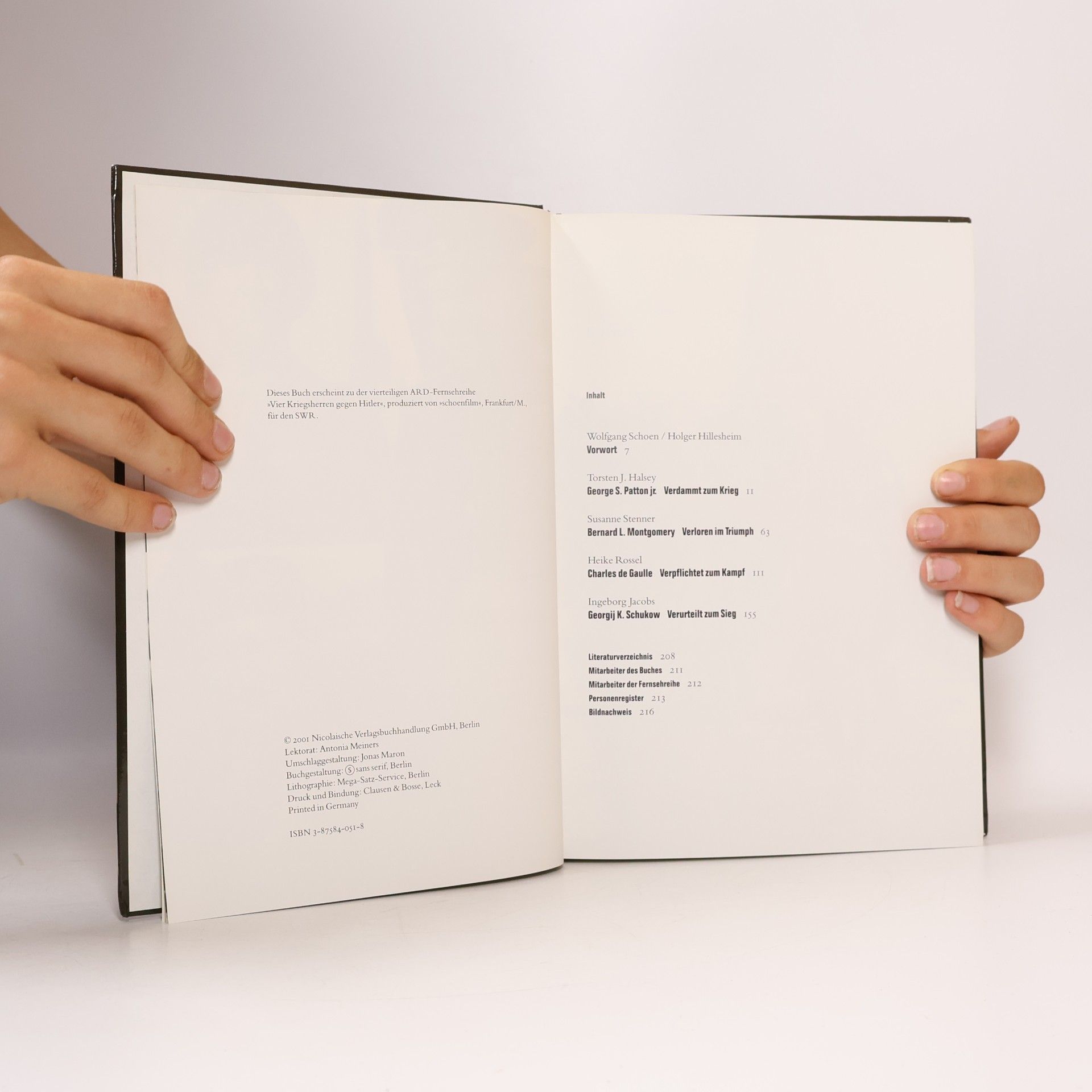 Autorenkollektiv Vier Kriegsherren gegen Hitler