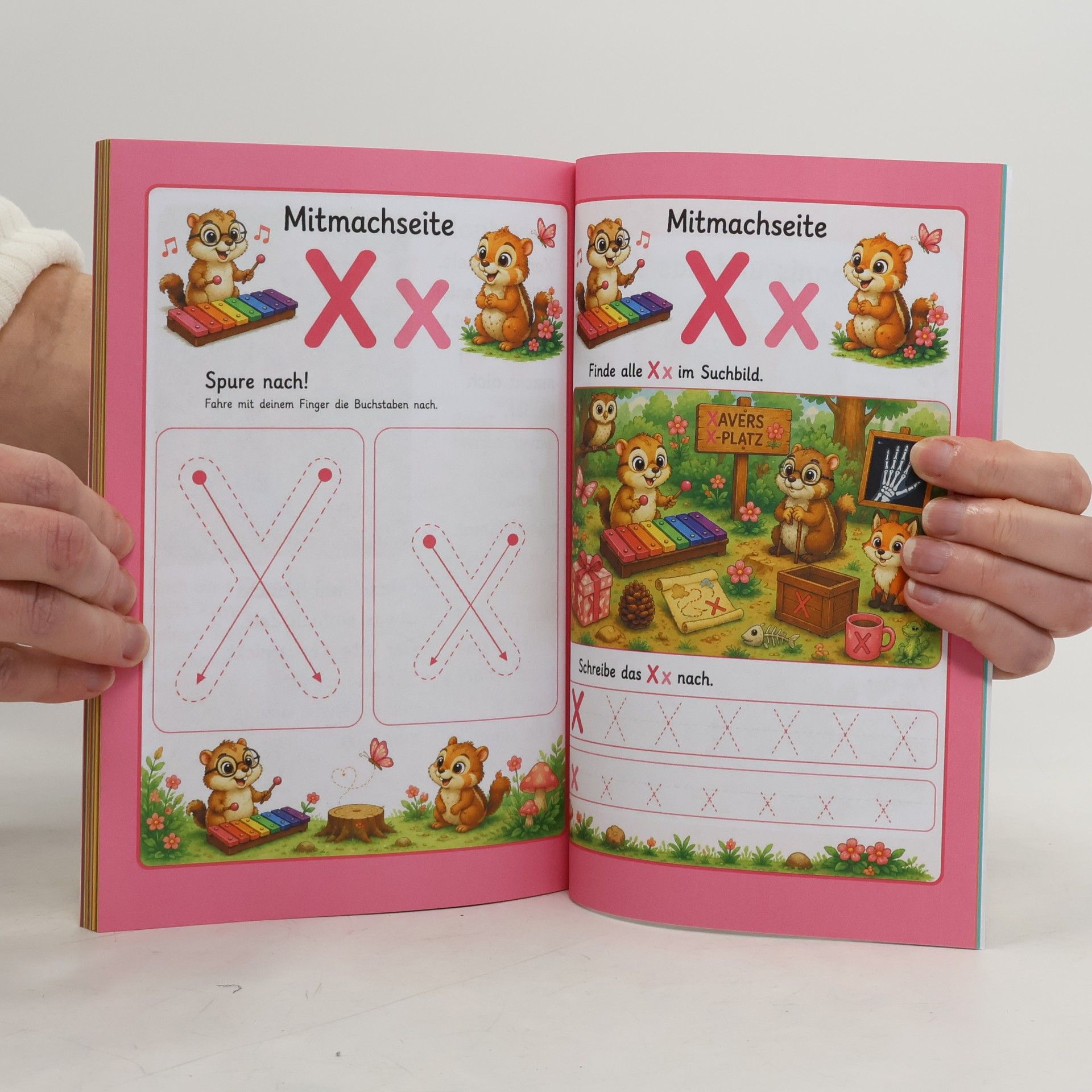 Sandra Cichon Spielend fit für die Schule: Das lustige Mitmachbuch von A-Z zum Buchstabenlernen I Buchstabengeschichten, Nachspuren & Anlautübungen für Kinder ab 4 Jahren I von Lehrern entwickelt
