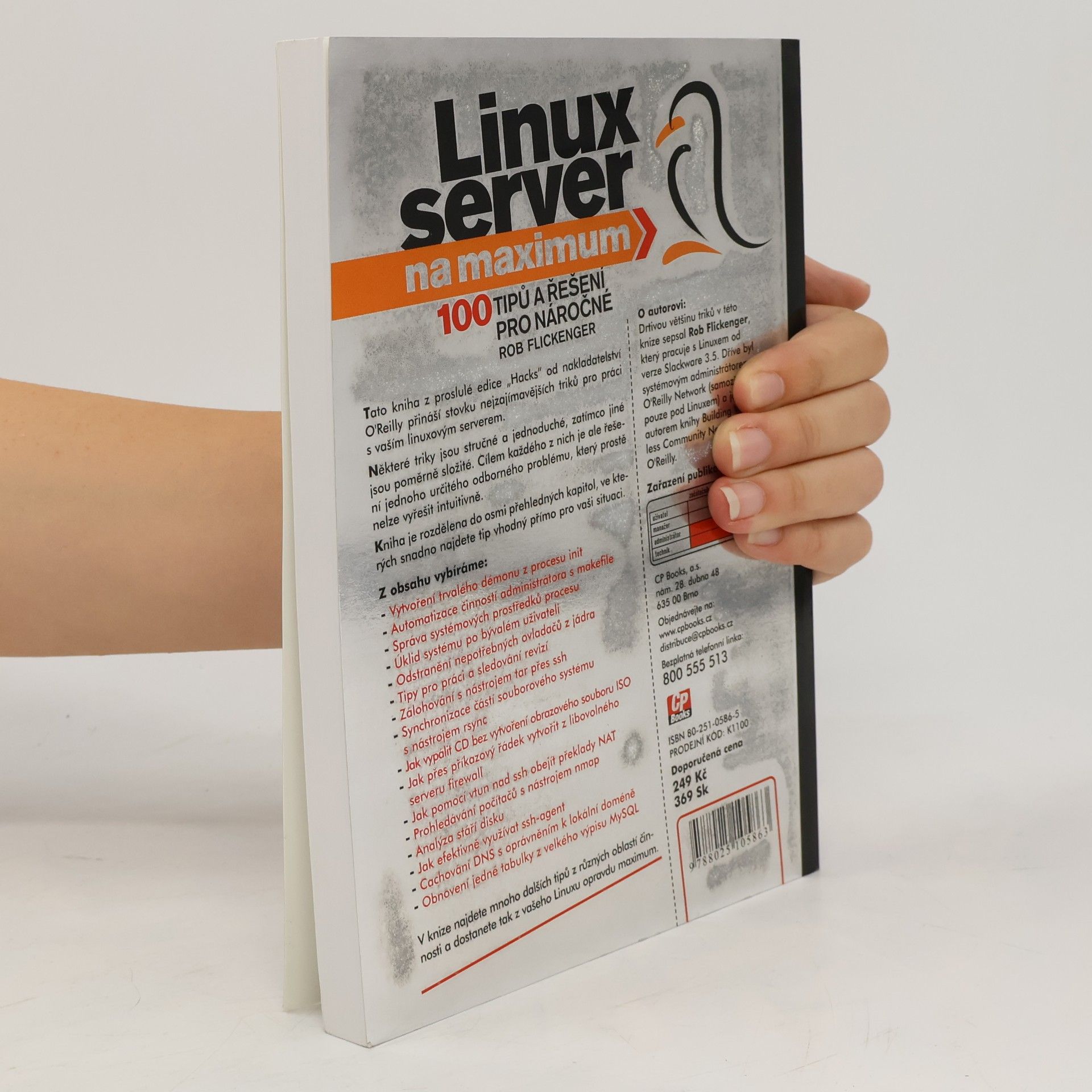 Rob Flickenger Linux server na maximum : 100 tipů a řešení pro náročné