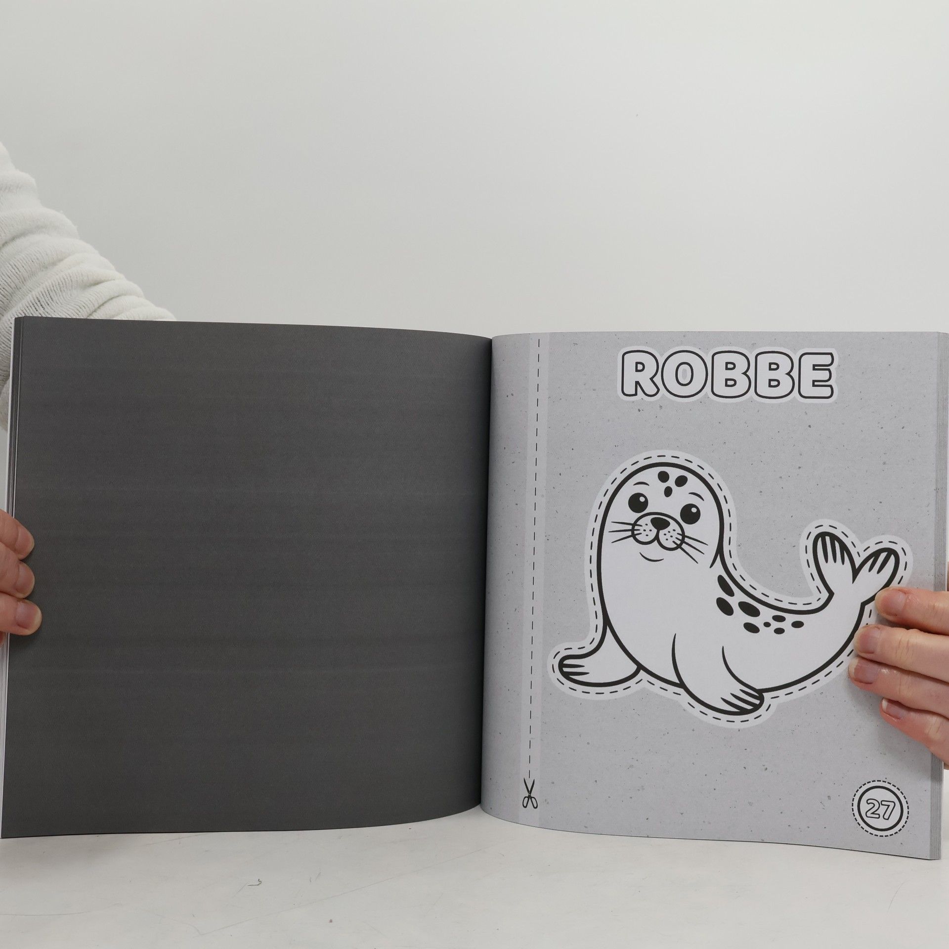 Mein erstes Mal- & Schneidebuch – Tiere – 3–5 Jahre