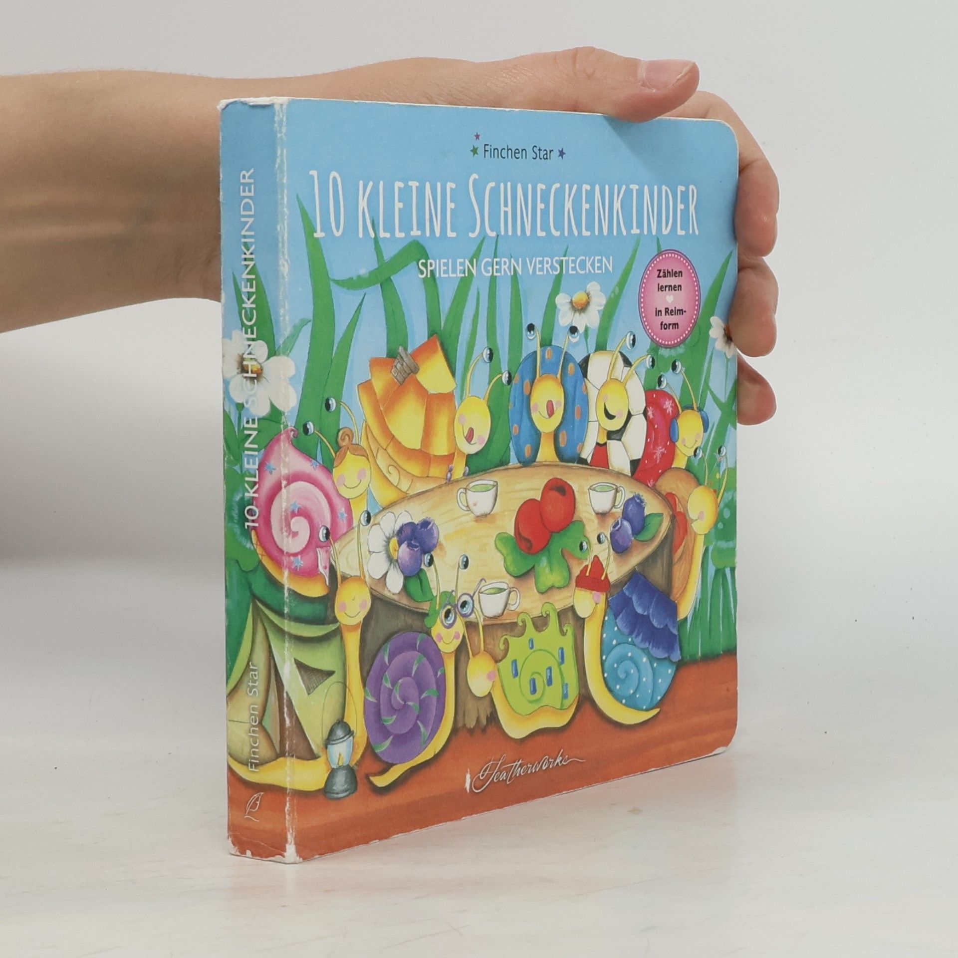 Finchen Star 10 kleine Schneckenkinder spielen gern Verstecken
