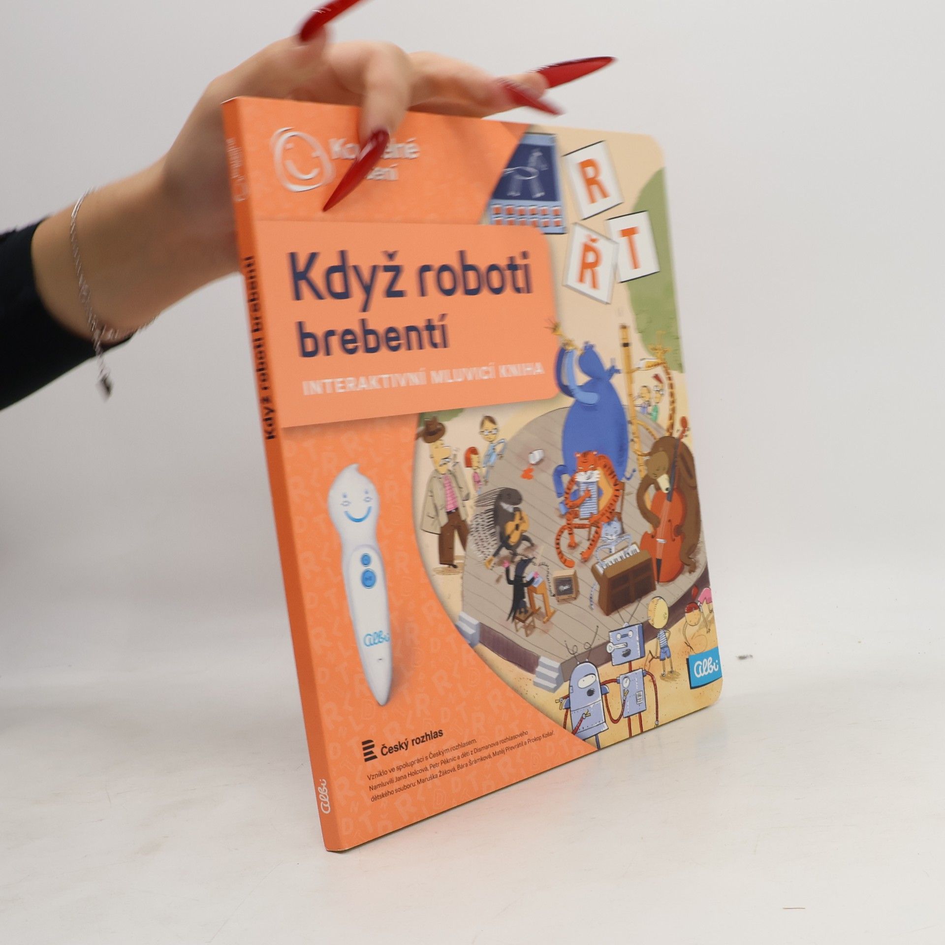 Když roboti brebentí. Interaktivní mluvicí kniha