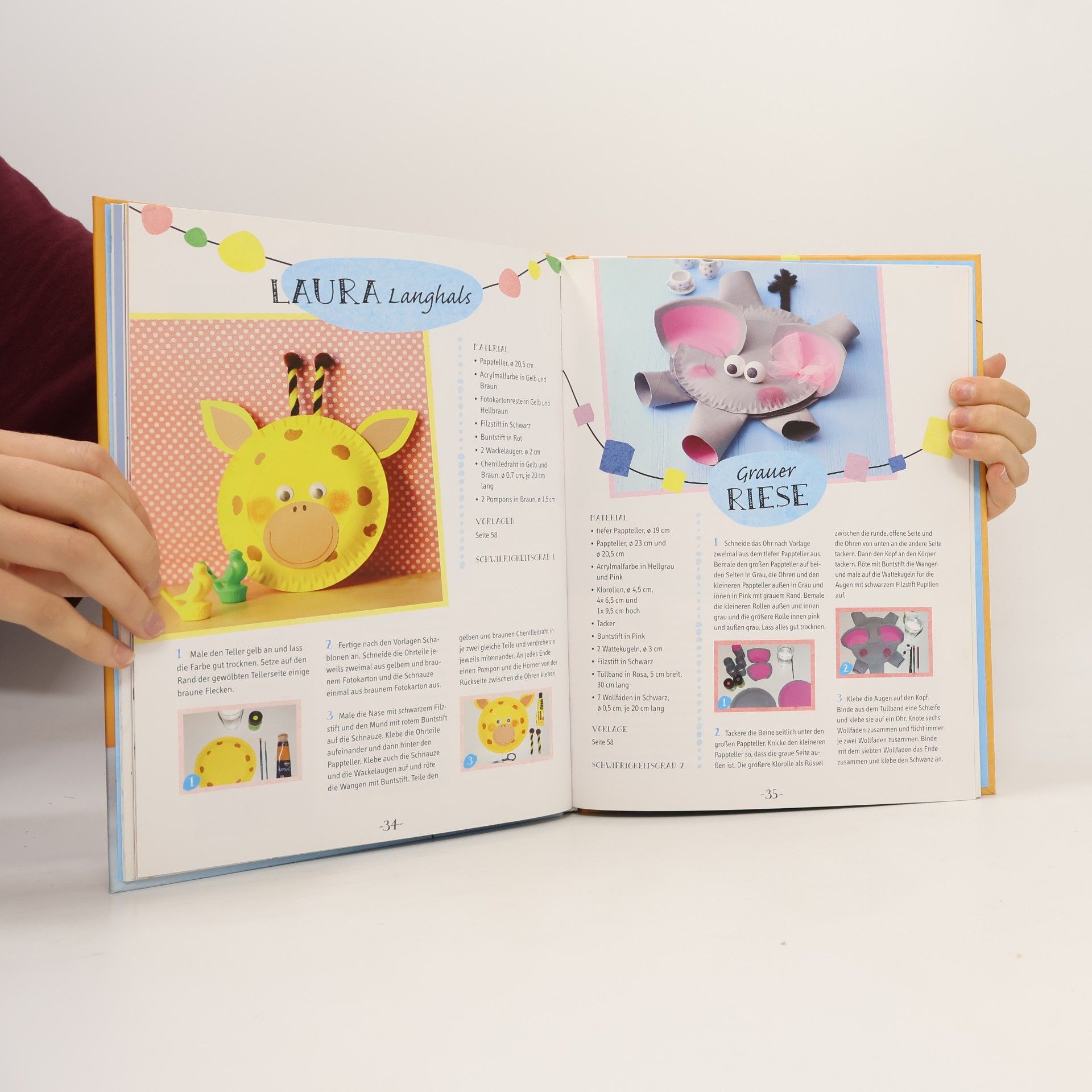 Gudrun Schmitt Das Pappteller-Bastelbuch