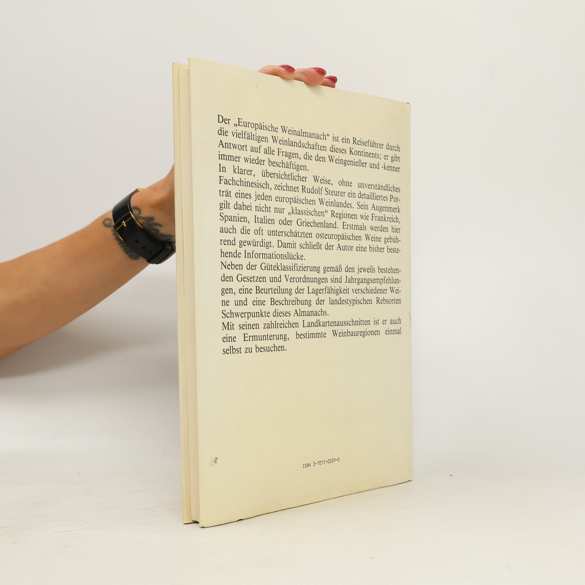 Rudolf Steurer Europäischer Weinalmanach