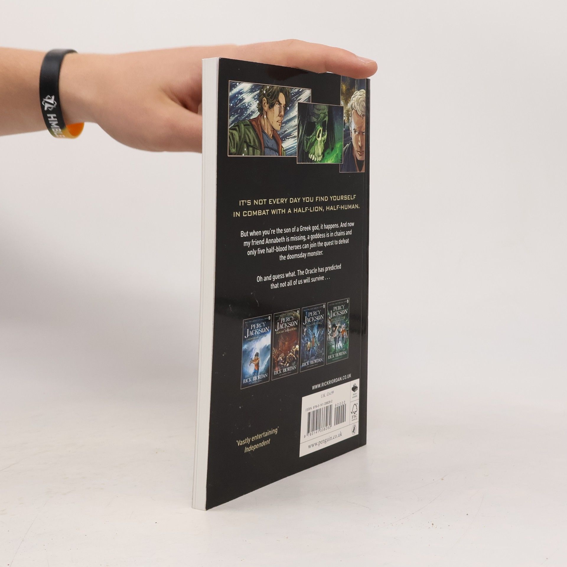 Rick Riordan Percy Jackson and the Titan's Curse, The Graphic Novel