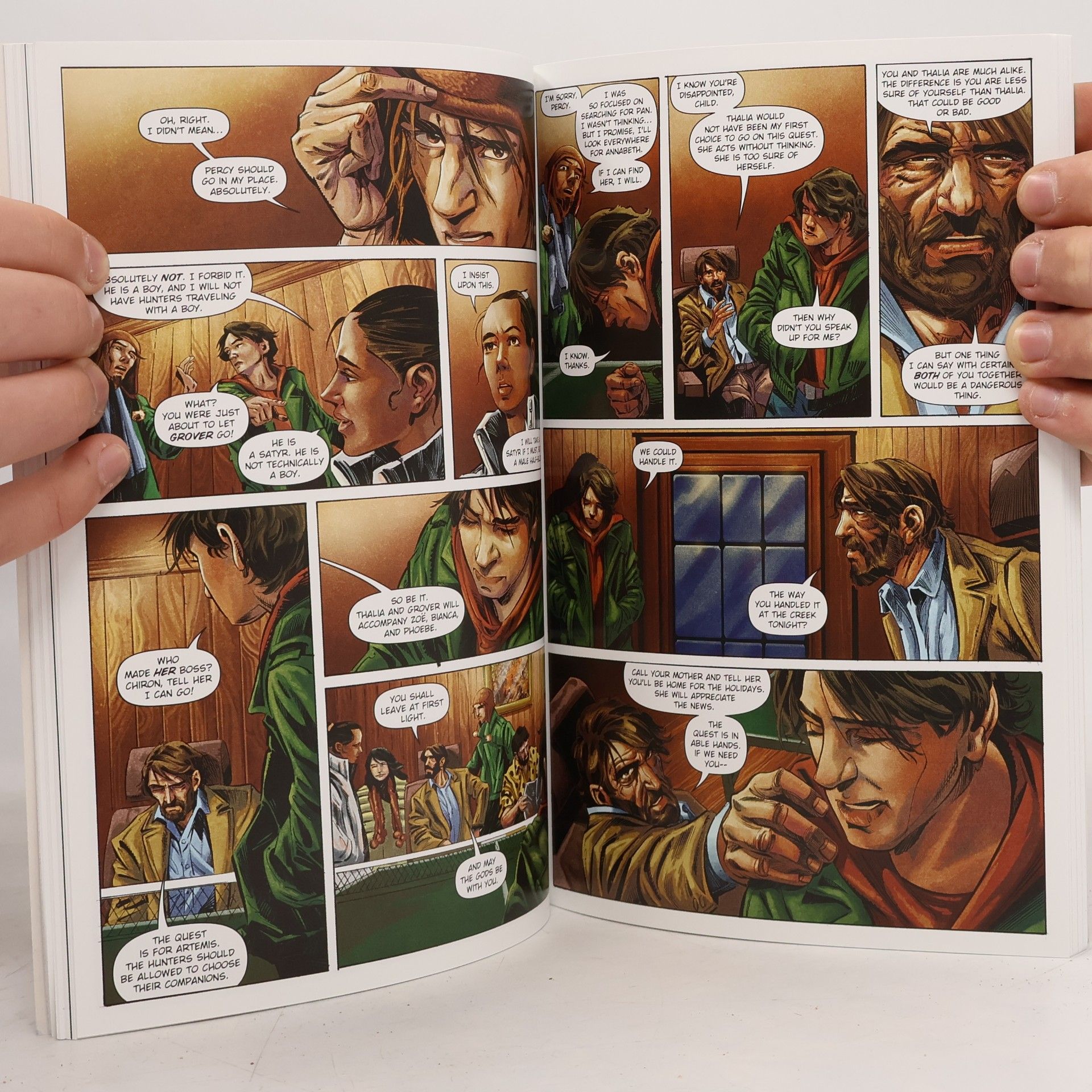 Rick Riordan Percy Jackson and the Titan's Curse, The Graphic Novel