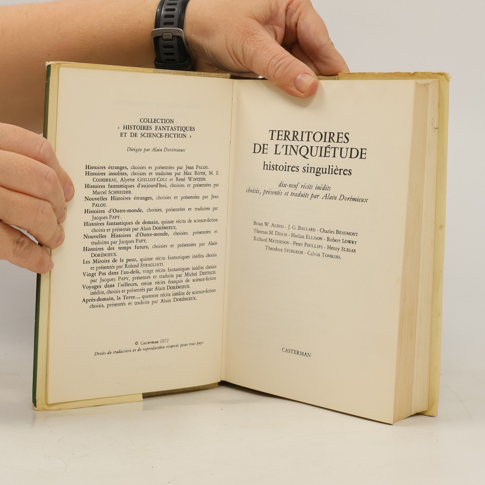 Alain Dorémieux territoires de l'inquiétude