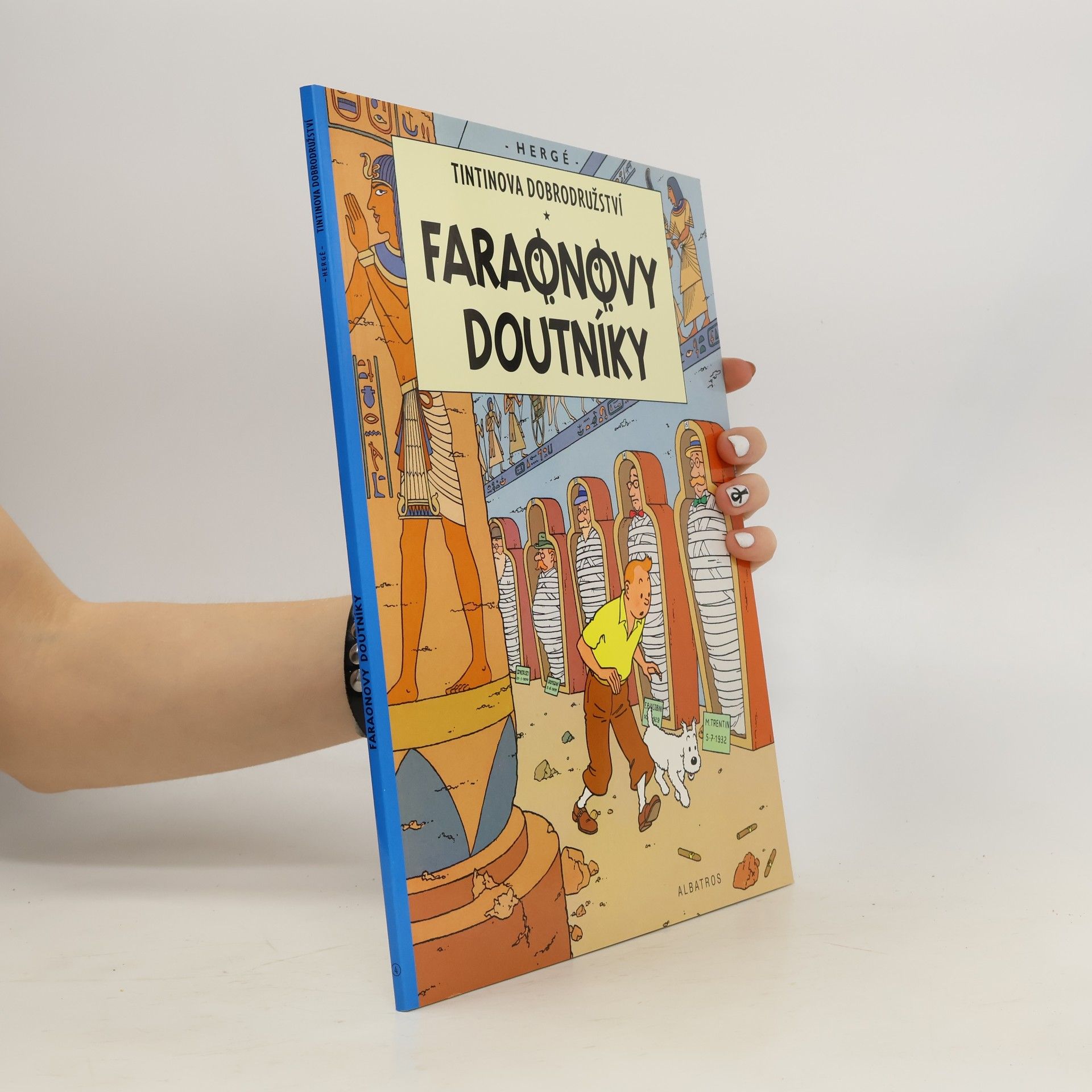 Hergé Tintinova dobrodružství. Faraonovy doutníky
