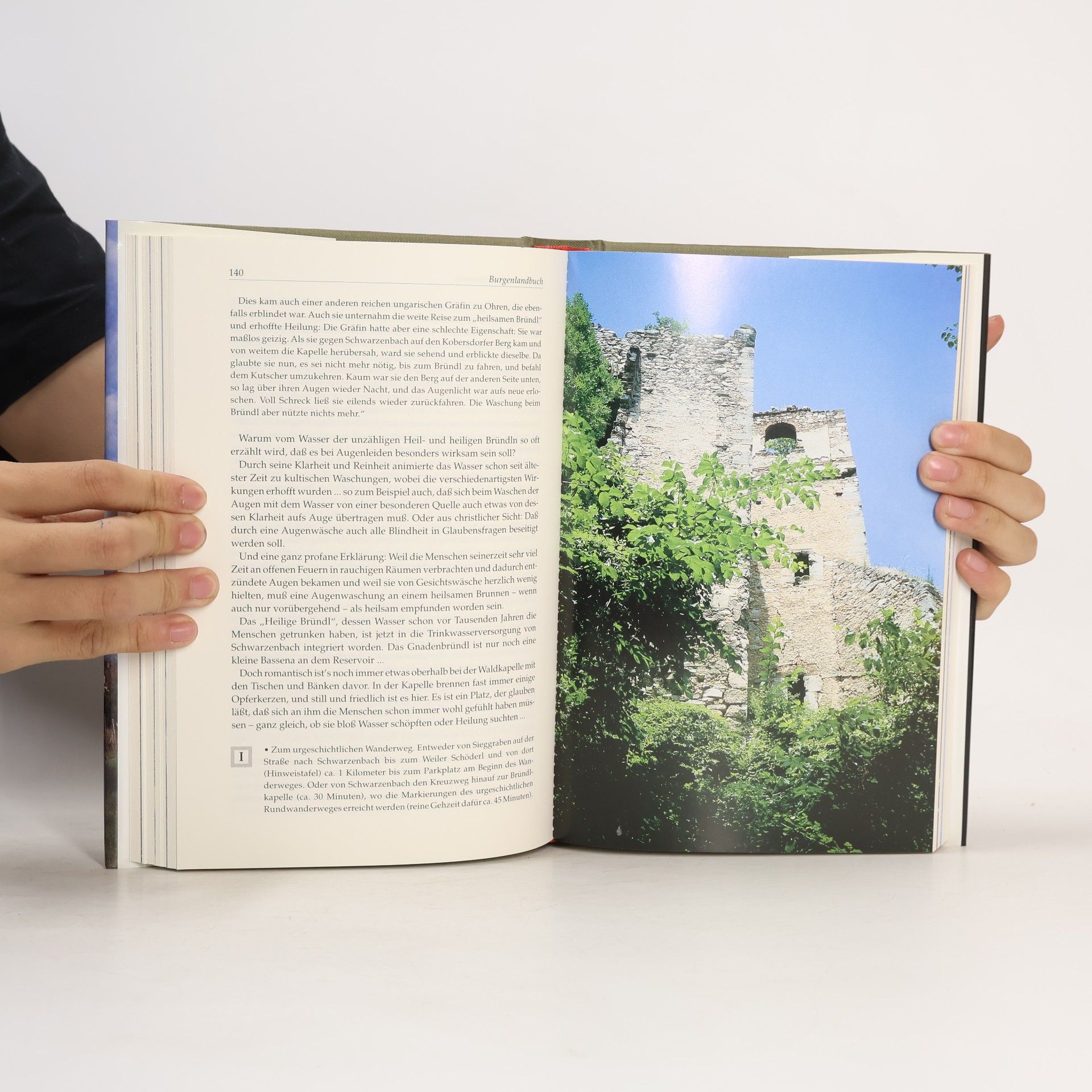 Karl Lukan Burgenlandbuch. Kulturhistorische Wanderungen