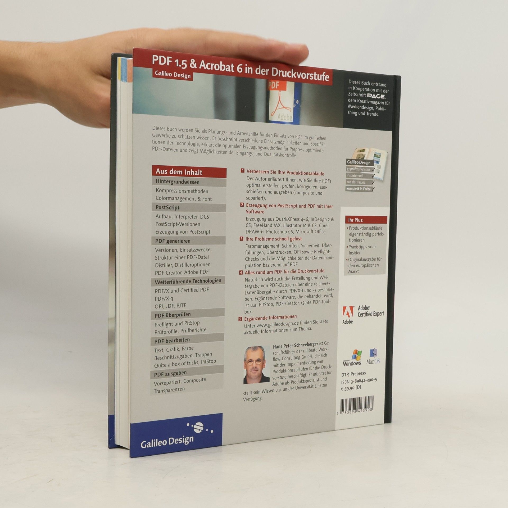 Hans Peter Schneeberger PDF 1.5 und Acrobat 6 in der Druckvorstufe