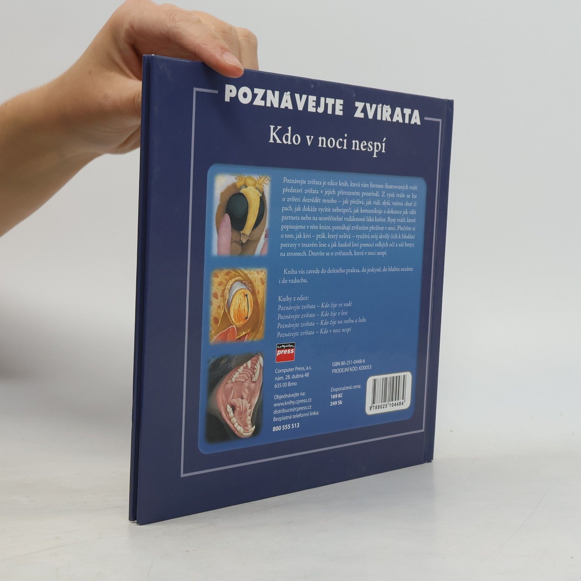 Hannah Kate Sackett Poznávejte zvířata. Kdo v noci nespí