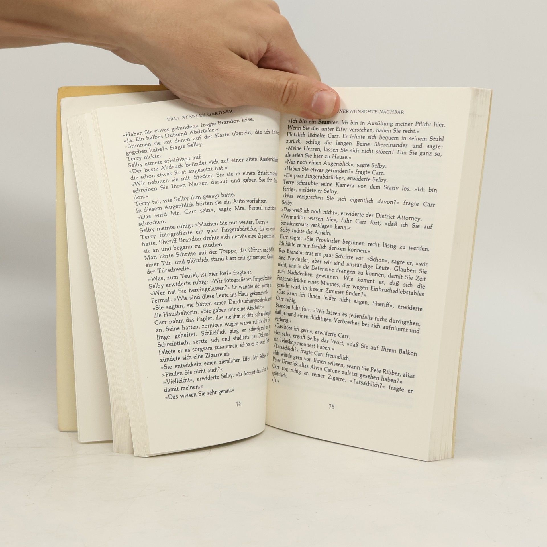 Erle Stanley Gardner Der unerwünschte Nachbar