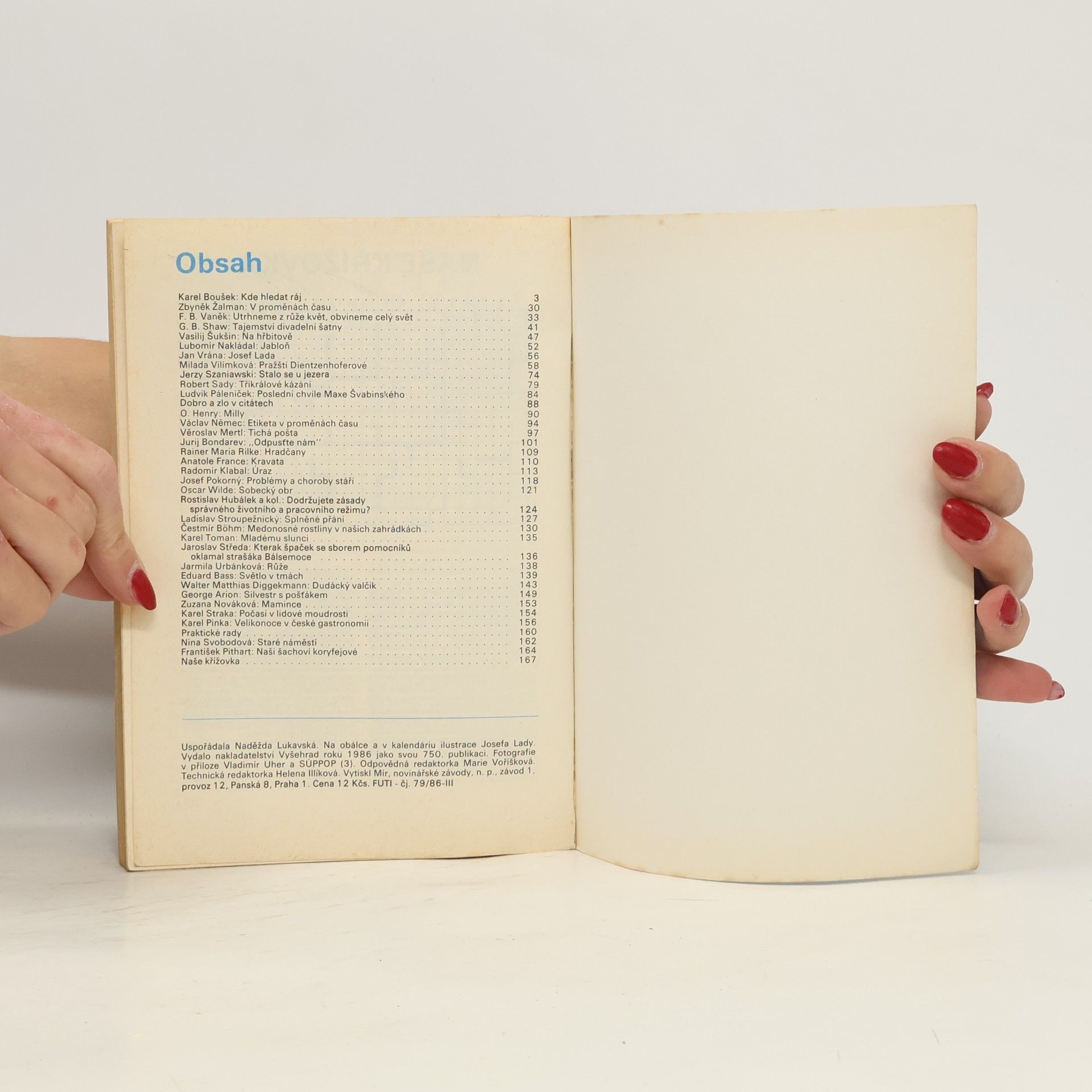 Autorenkollektiv Kalendář lidové demokracie 1987