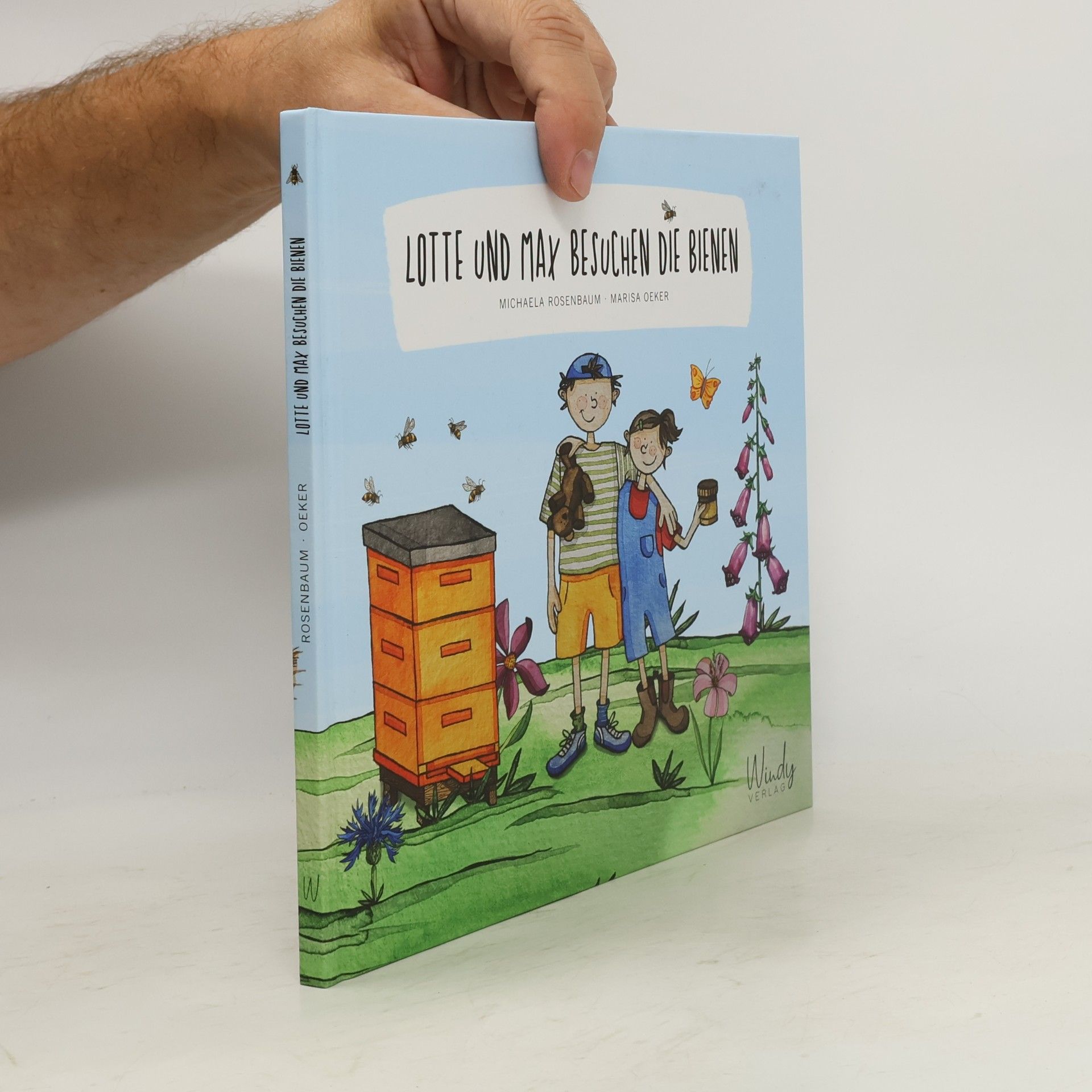 Michaela Rosenbaum Lotte und Max besuchen die Bienen